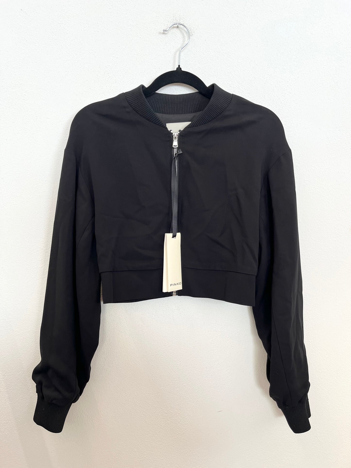 Bomber Crop Pinko Nero