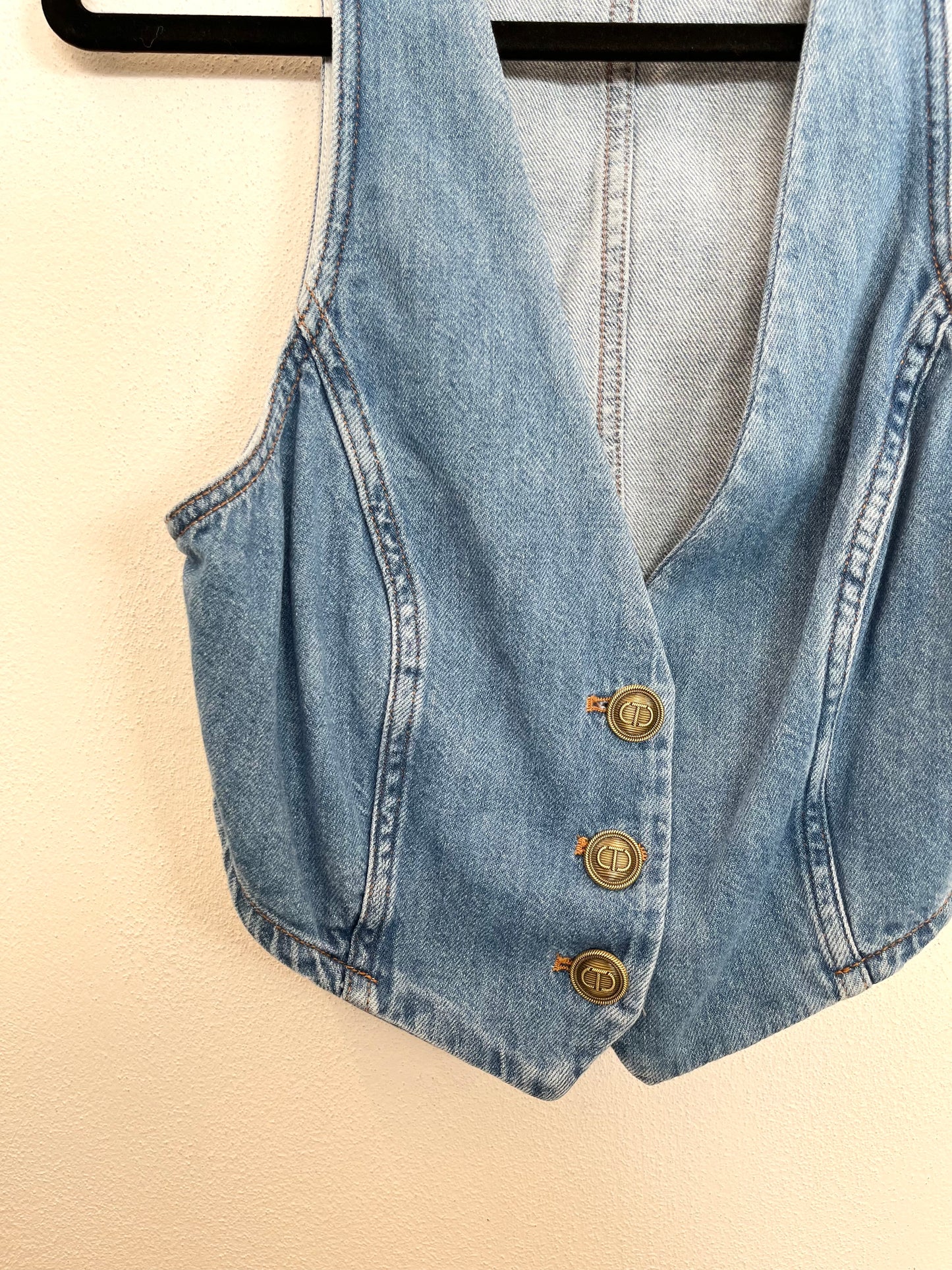 Gilet in Denim Twinset