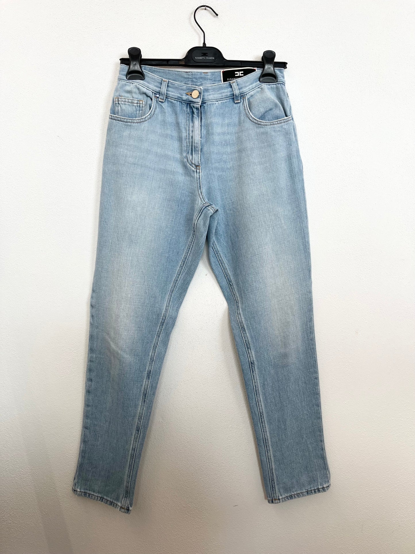 Jeans Elisabetta Franchi Lavaggio Chiaro