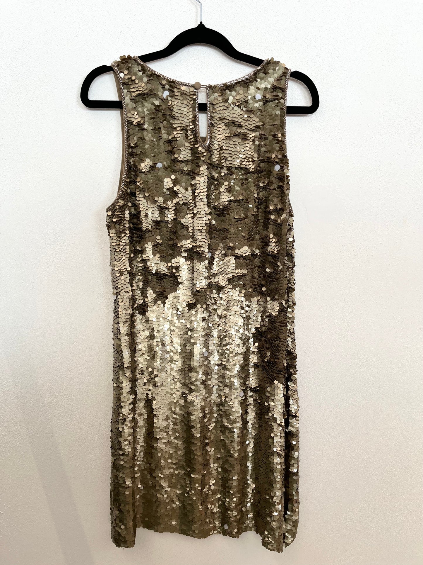 Abito Smanicato di Cut It Out Interamente in Paillettes