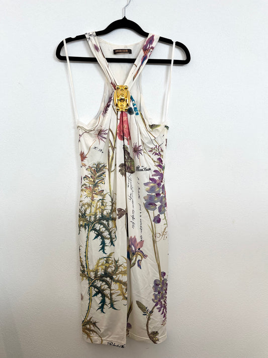 Abito Roberto Cavalli con Stampa Botanica