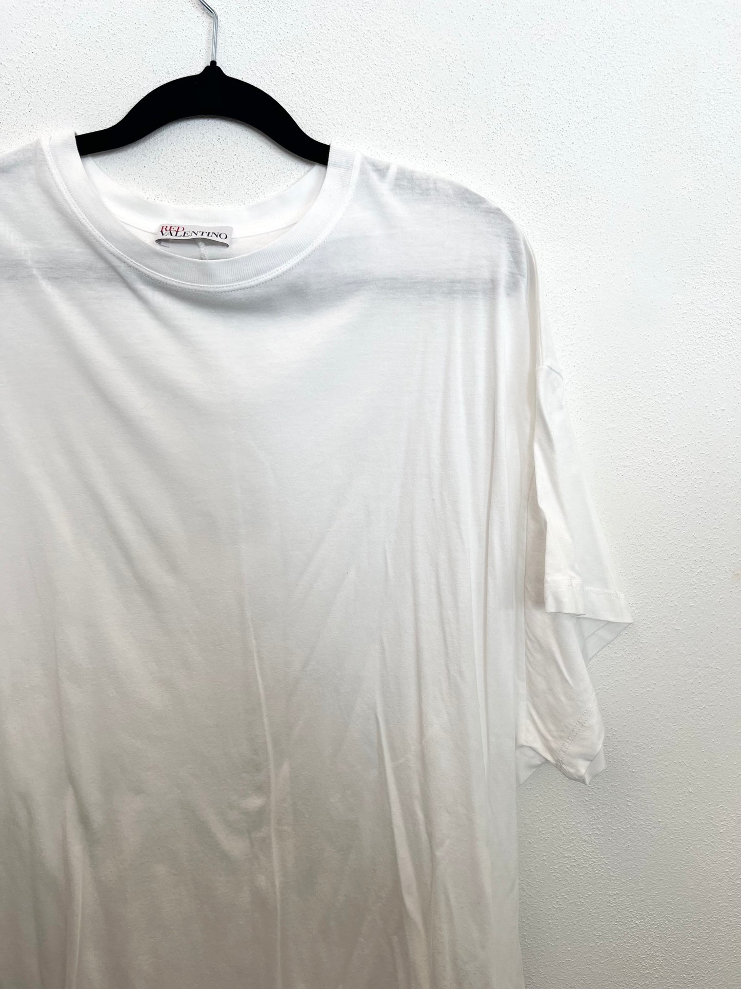Abito T-shirt di Red Valentino Over con Balza
