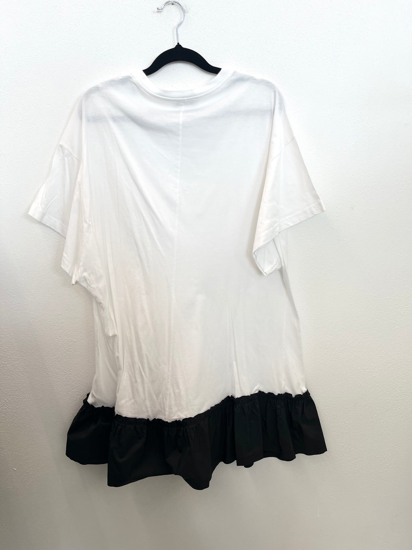 Abito T-shirt di Red Valentino Over con Balza