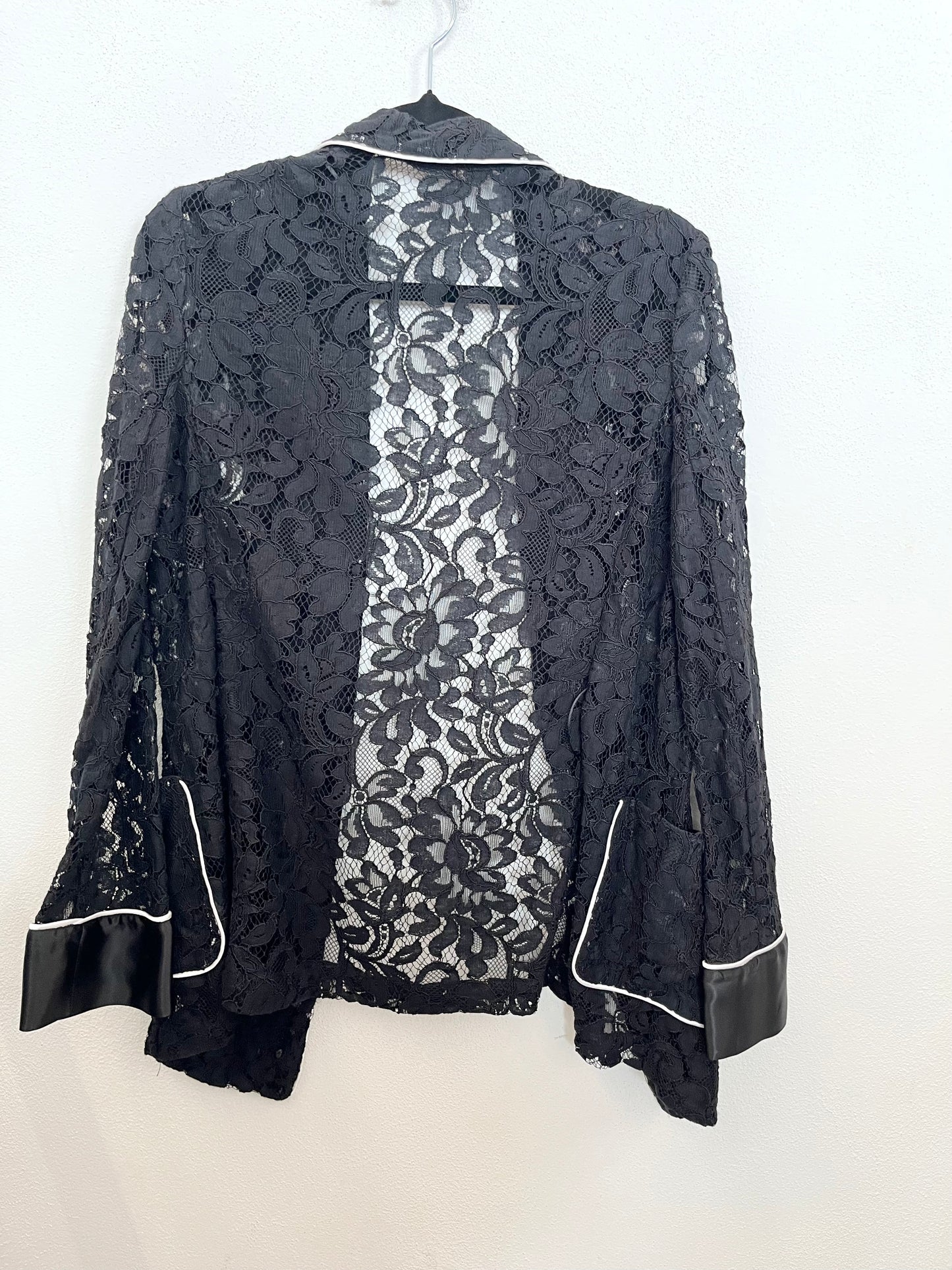 Completo di Pinko elegante pantalone e blazer in pizzo