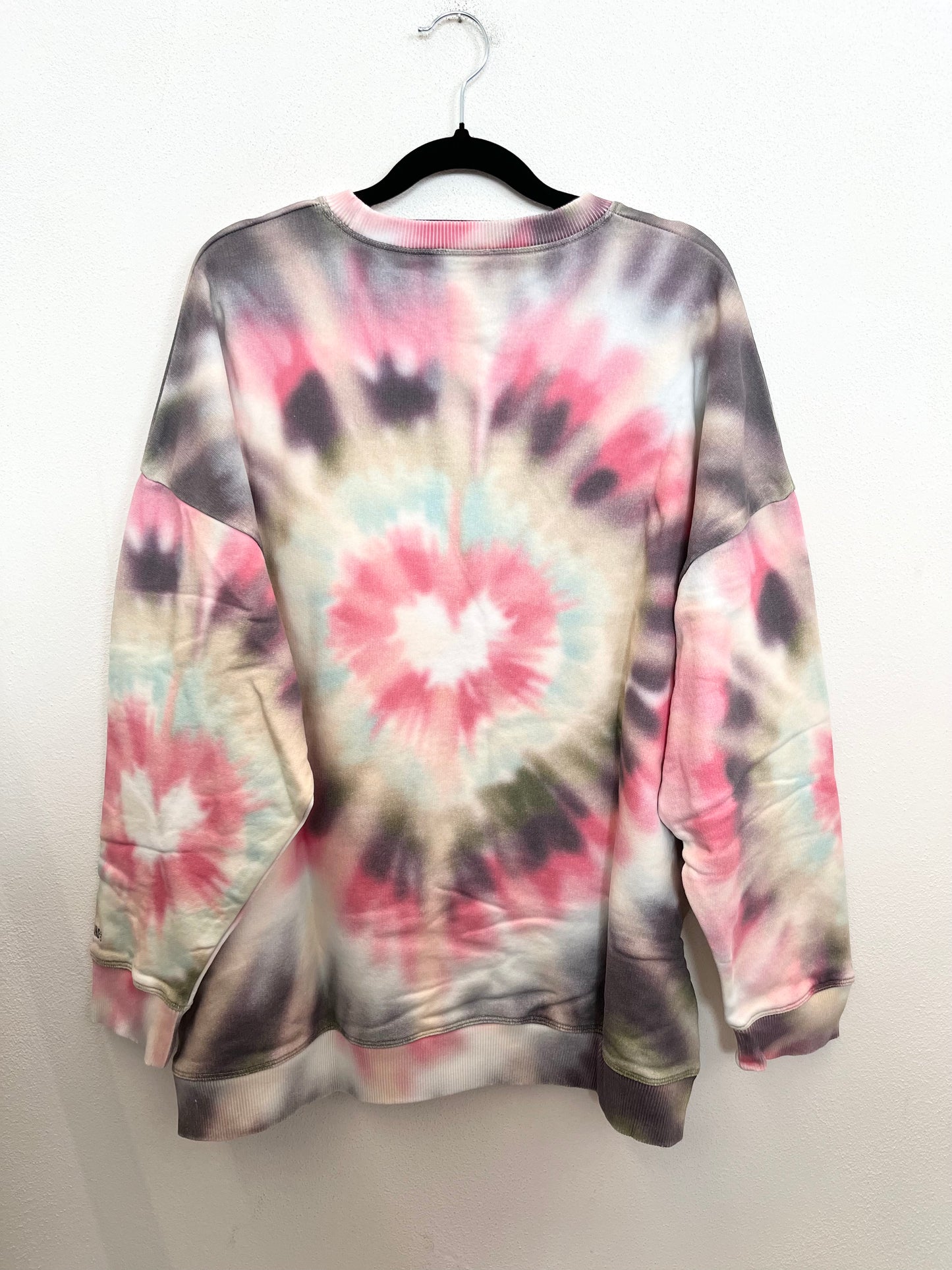 Felpa oversize Red Valentino tie-dye