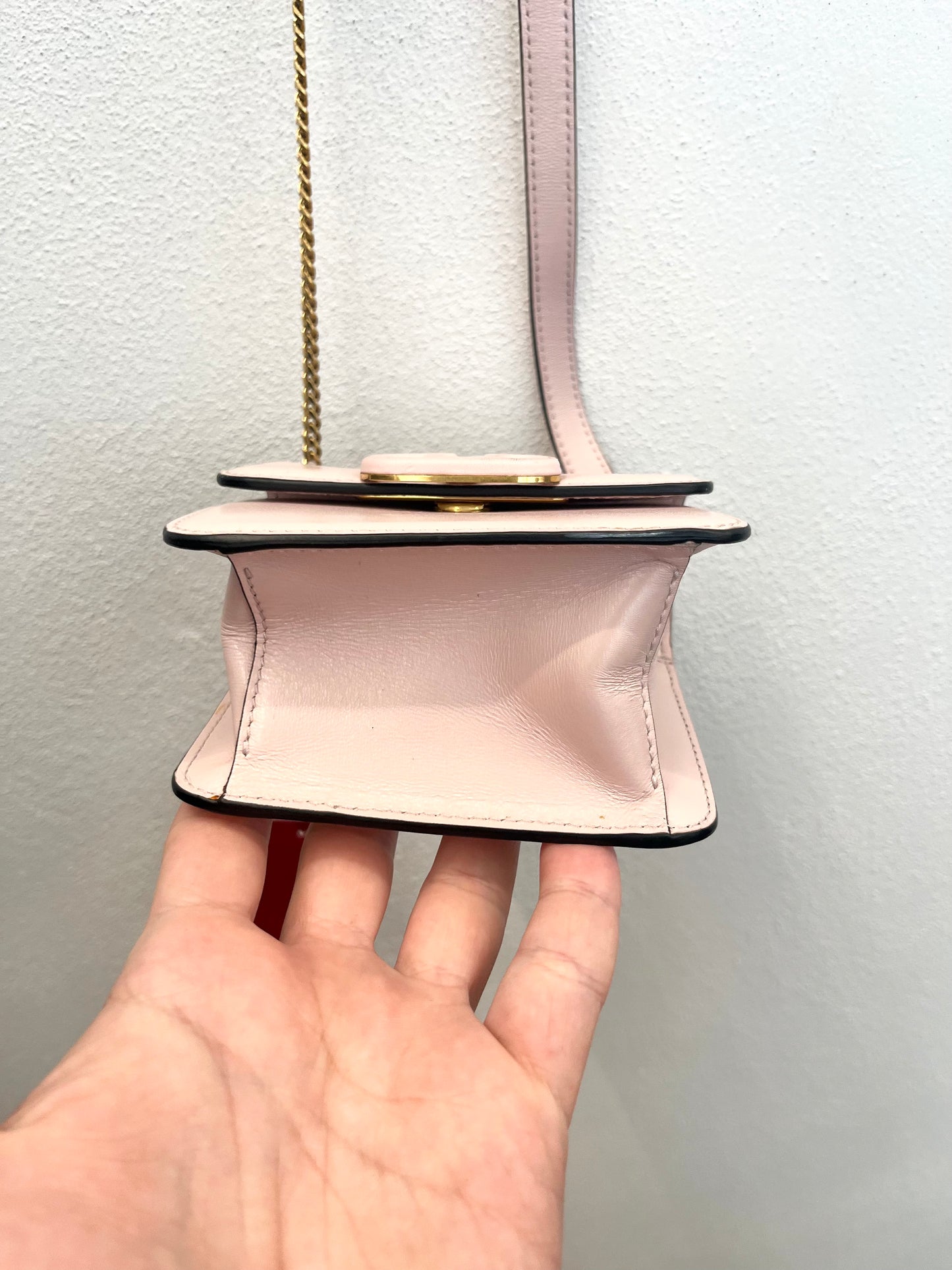 Borsa Valentino VSling a tracolla mini in pelle