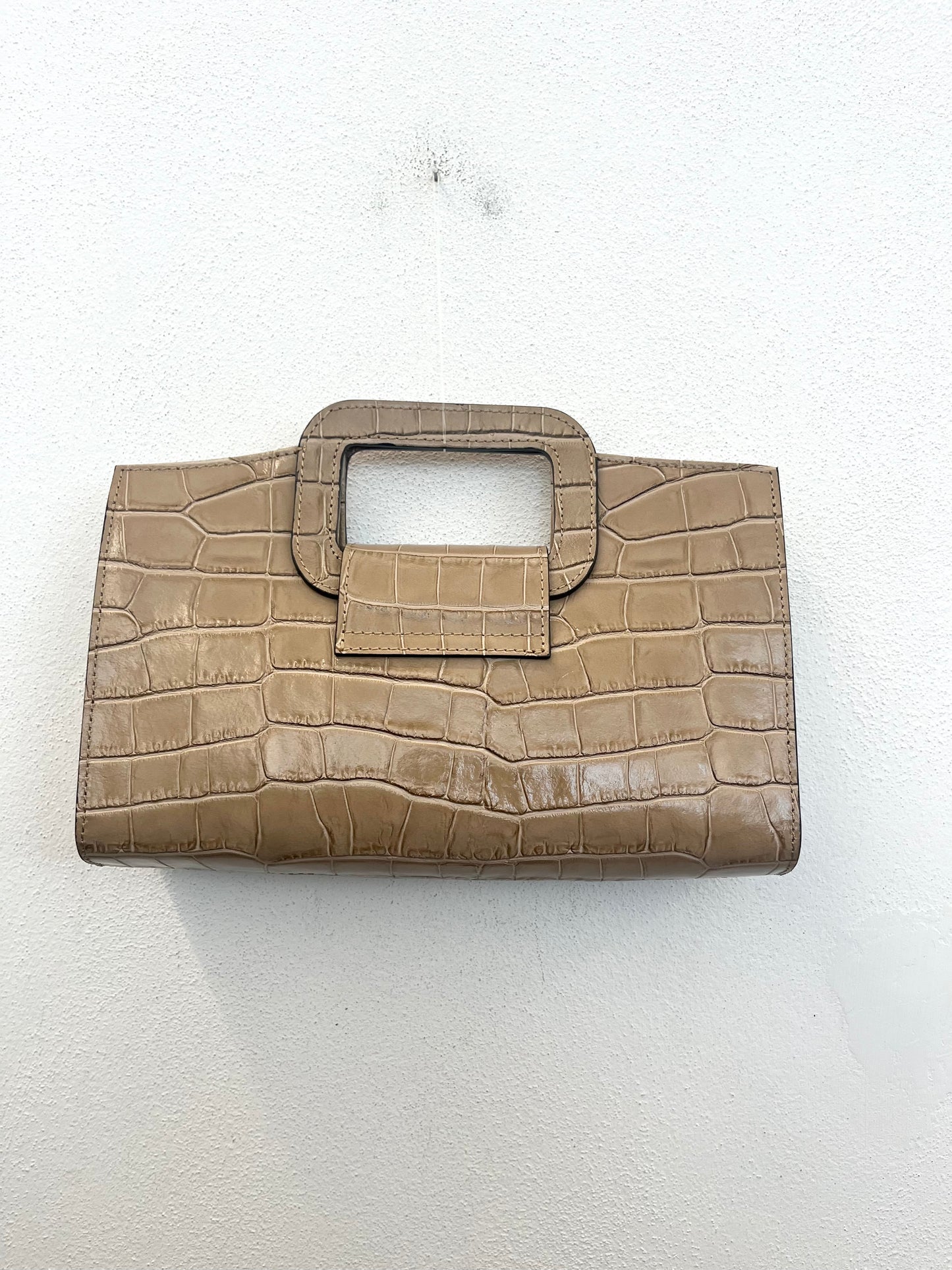 Borsa Avenue67 a mano con tracolla stampa cocco