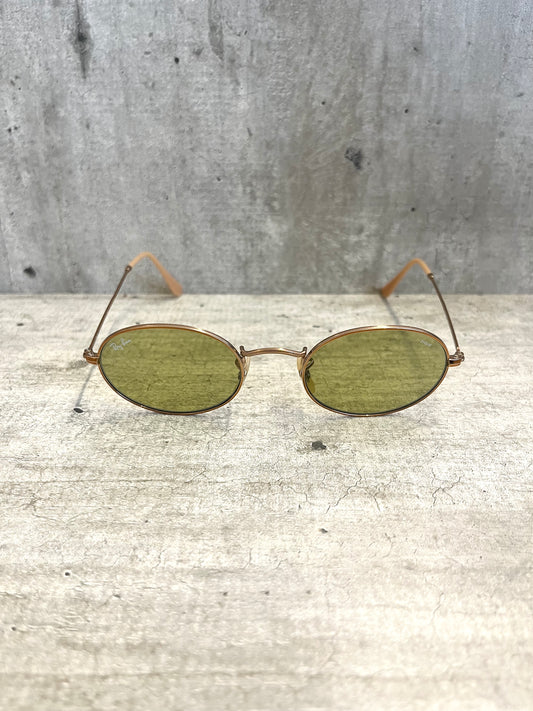 Occhiali da sole Ray Ban arista ovali in metallo