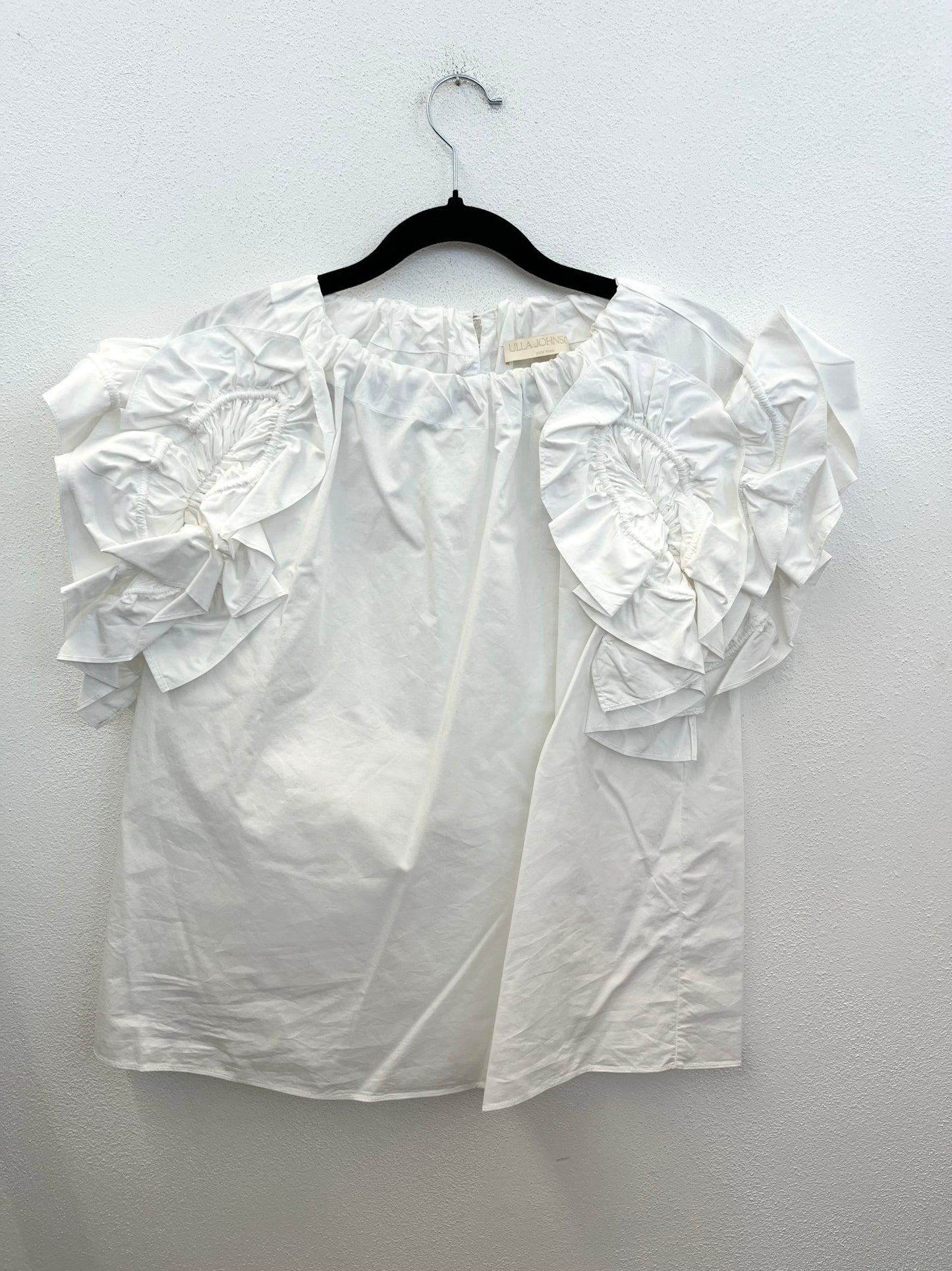 Blusa Ulla Johnson con maniche a imbuto e volants
