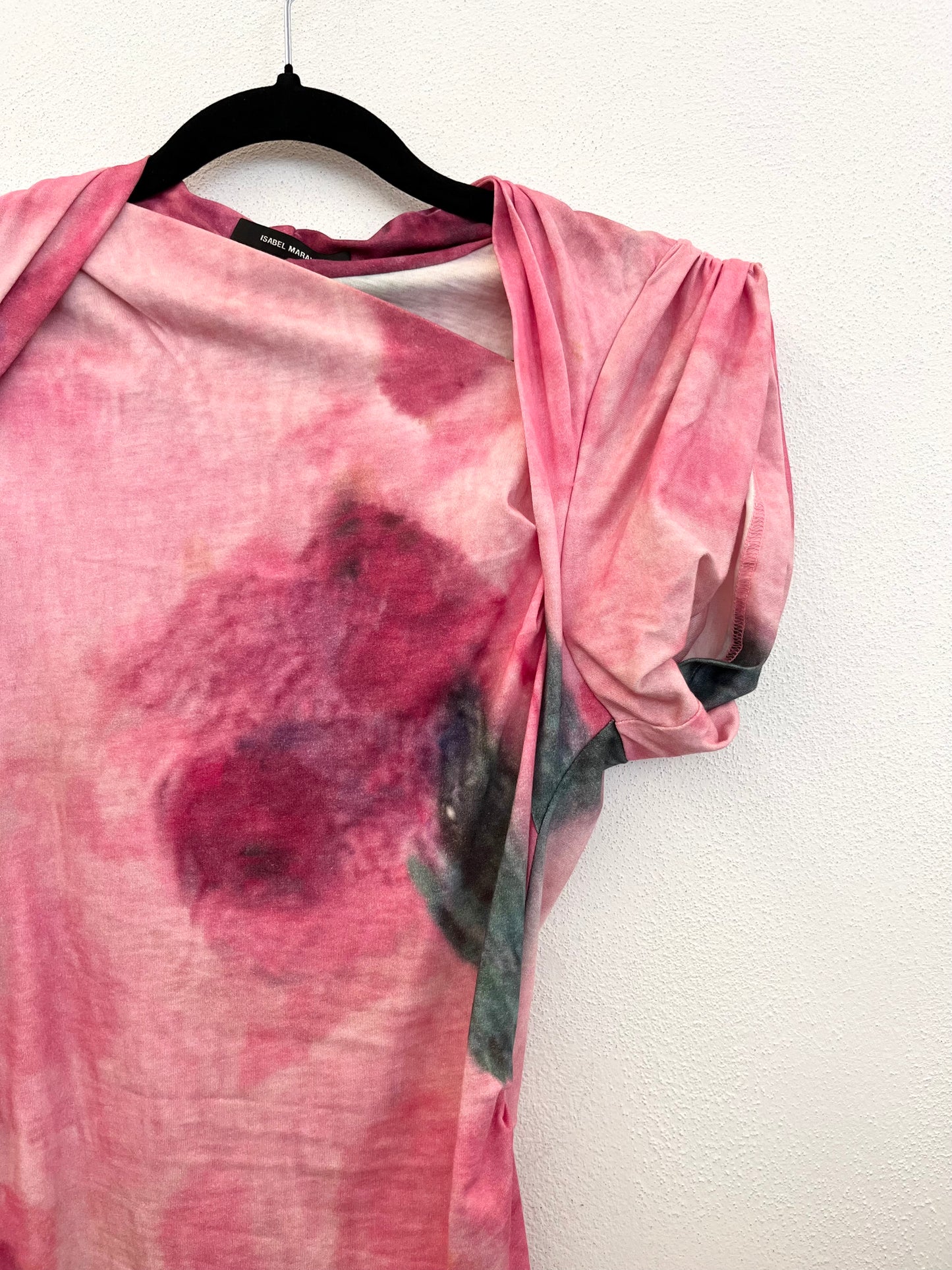 Abito Isabel Marant drappeggiato con motivo astratto