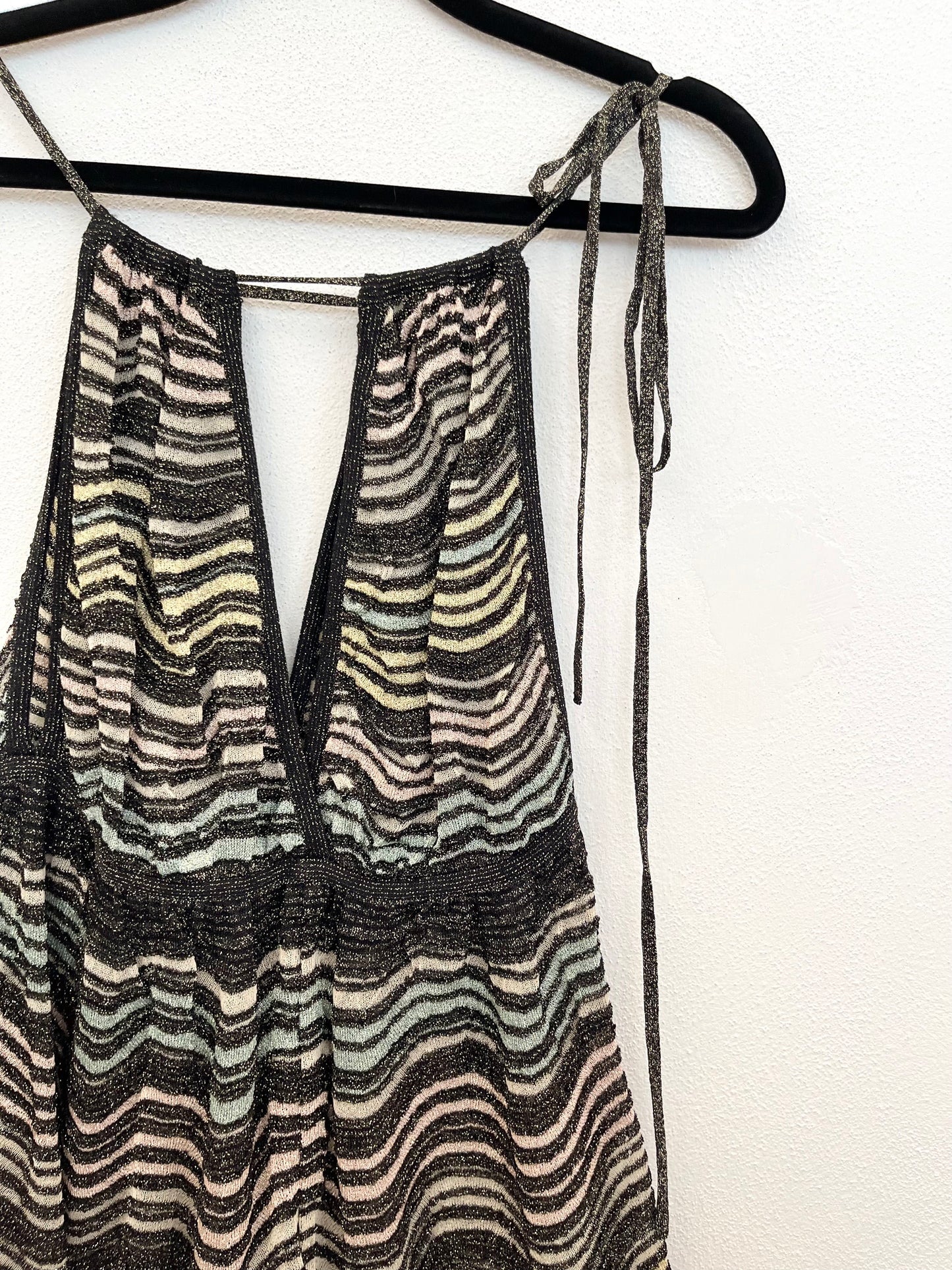 Top M Missoni a onde in lurex