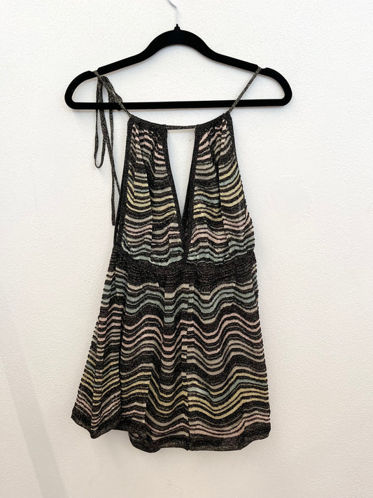 Top M Missoni a onde in lurex