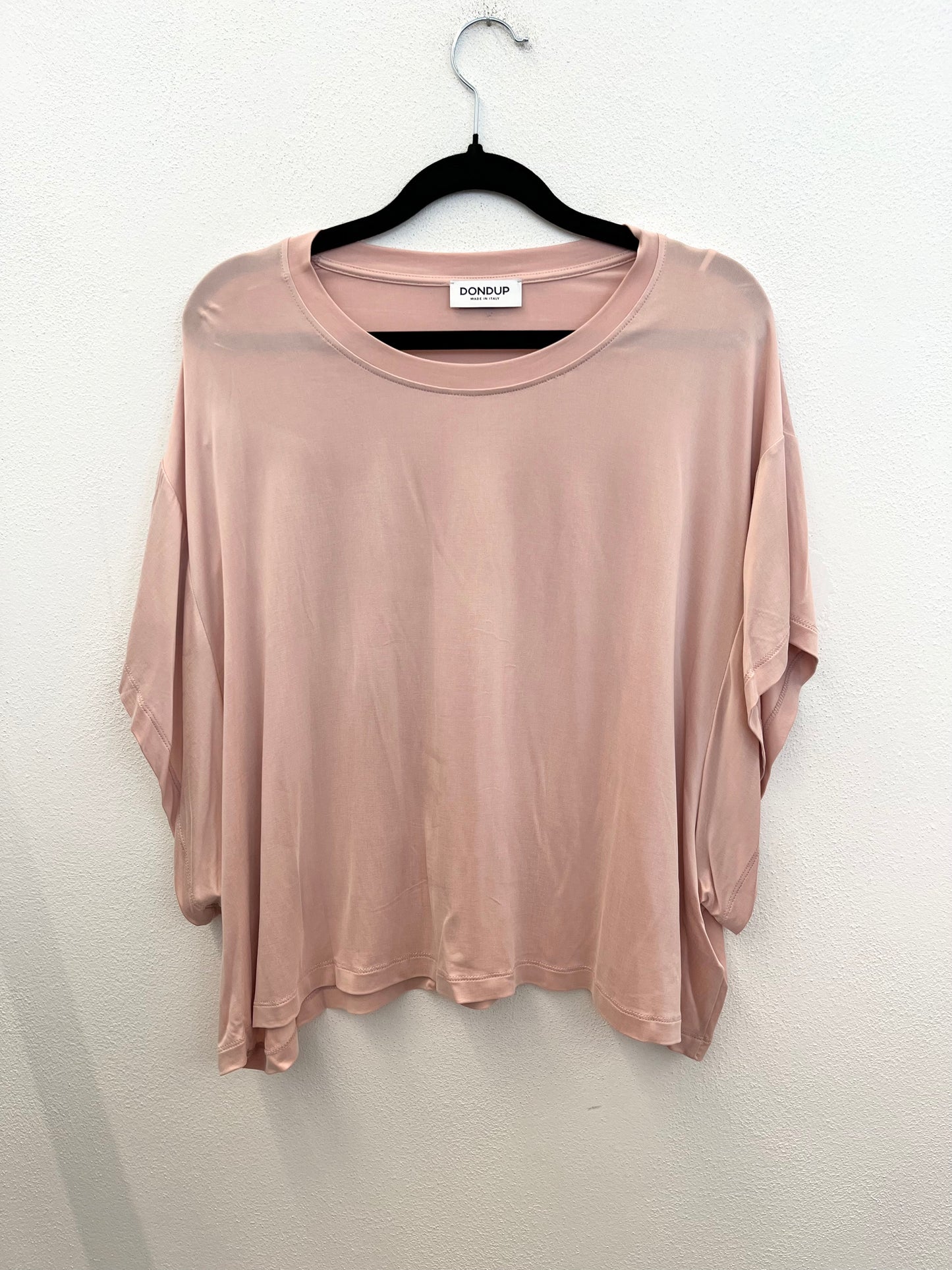 T-Shirt Dondup fluida Rosa Cipria