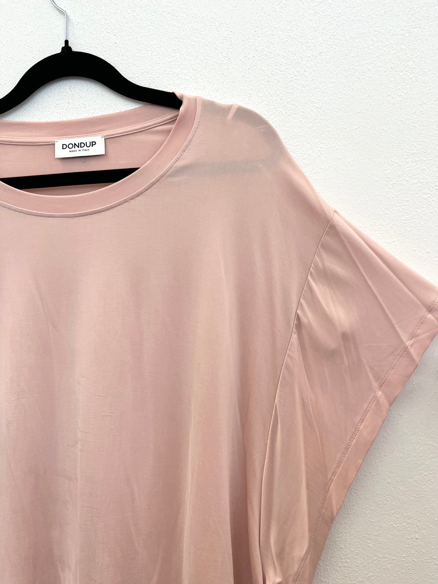 T-Shirt Dondup fluida Rosa Cipria