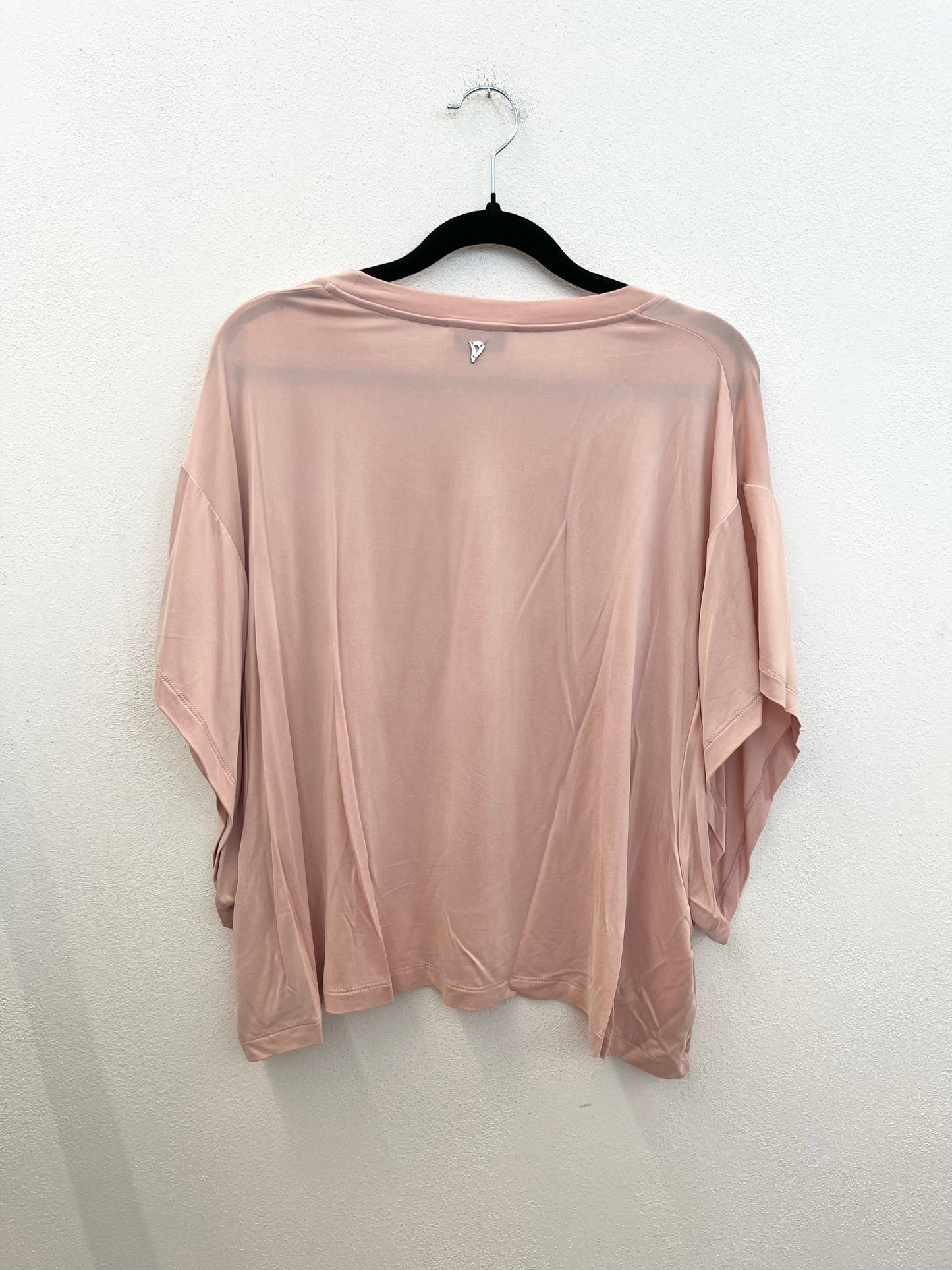 T-Shirt Dondup fluida Rosa Cipria