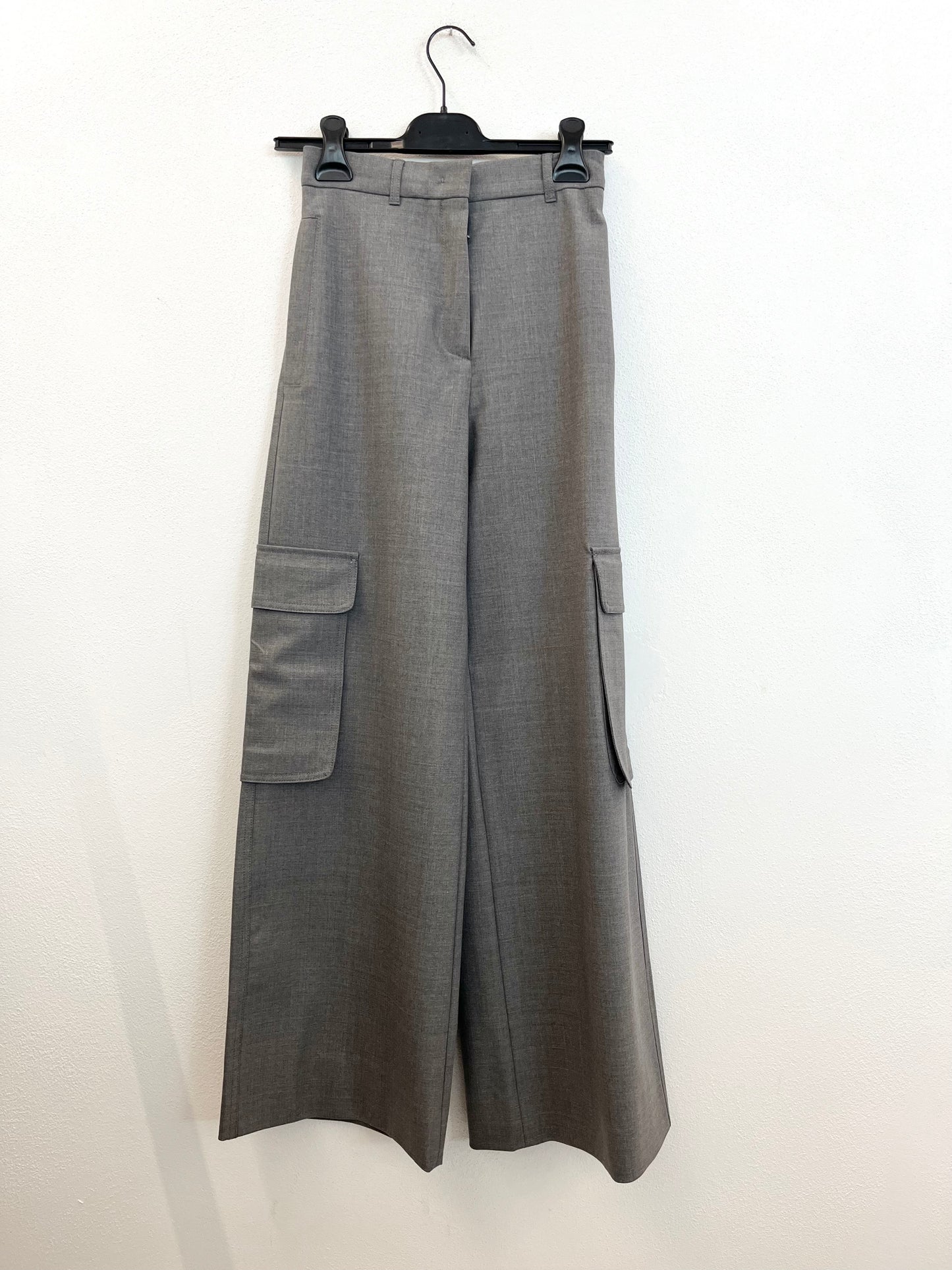 Pantaloni Cargo Max Mara Eleganti a Gamba Larga
