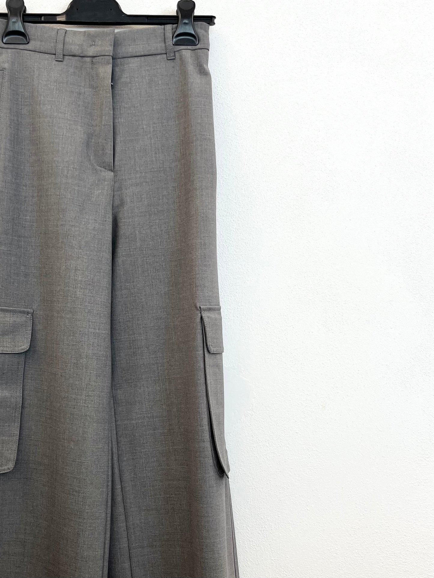 Pantaloni Cargo Max Mara Eleganti a Gamba Larga