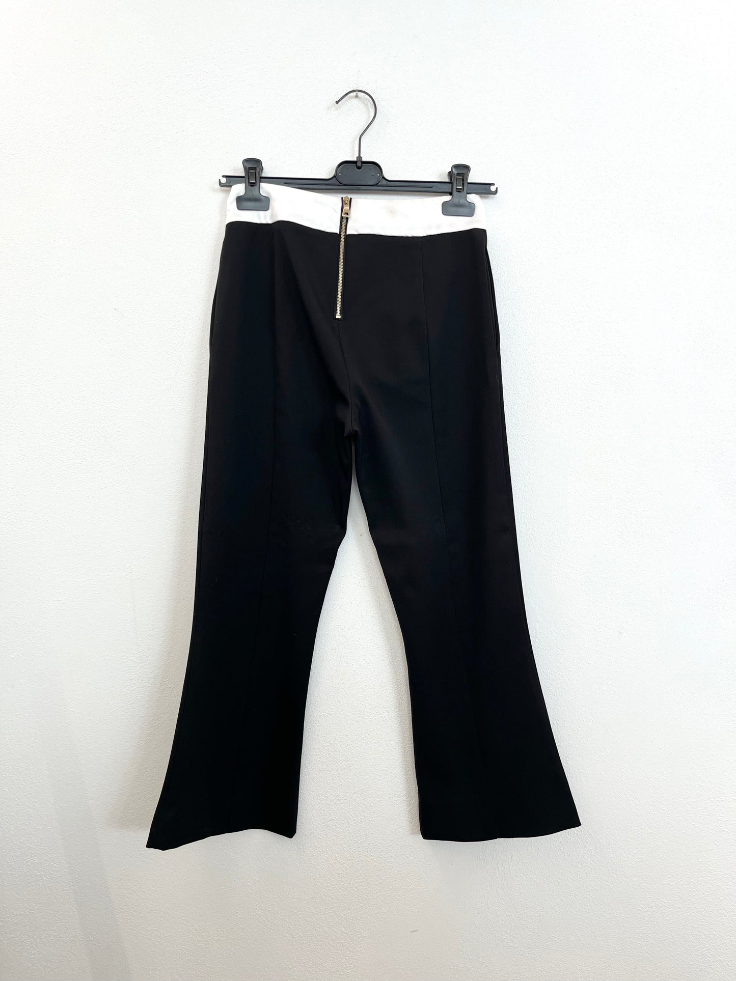 Pantaloni Balmain Sailor Flared con Bottoni Gioiello