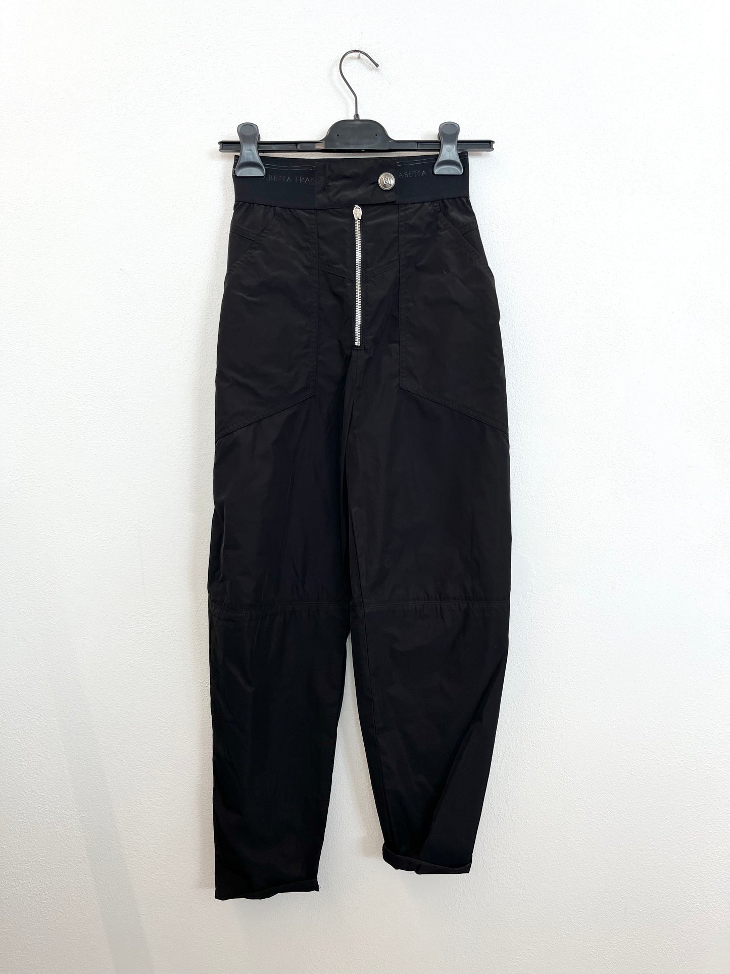 Pantaloni Elisabetta Franchi Tecnici High-Waist Urban