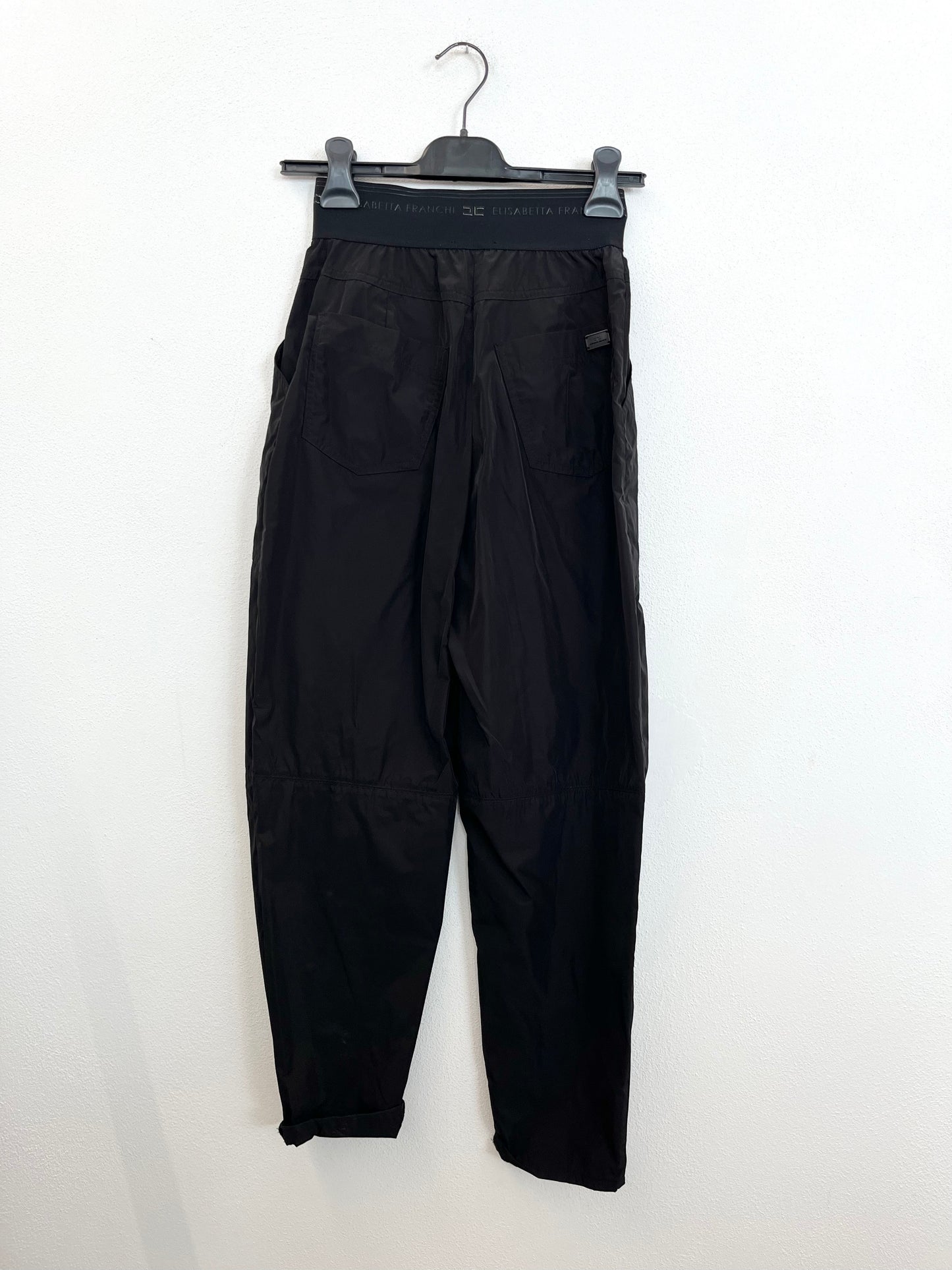 Pantaloni Elisabetta Franchi Tecnici High-Waist Urban