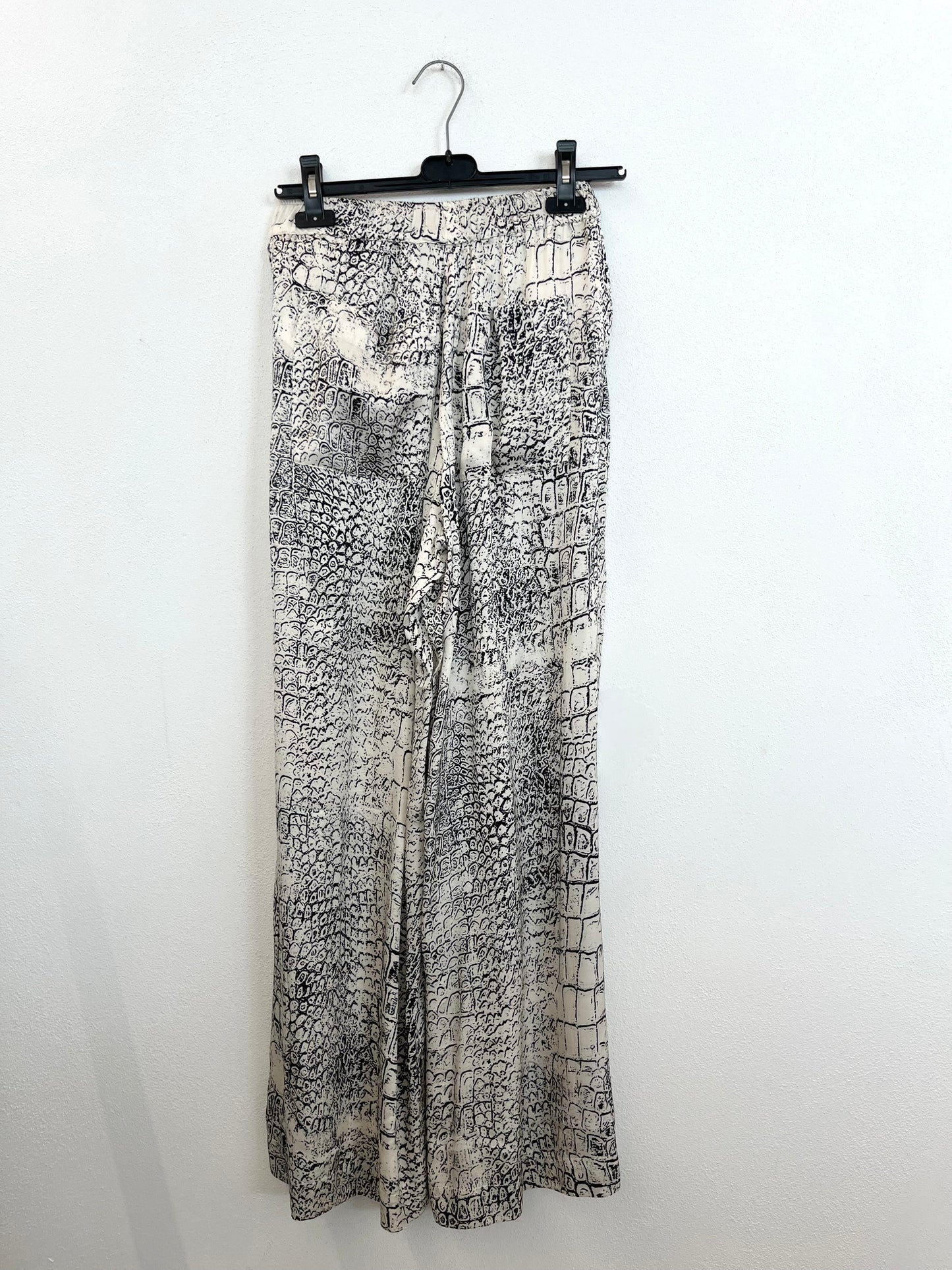 Pantaloni di Nude Palazzo Fluidi in Stampa Animalier