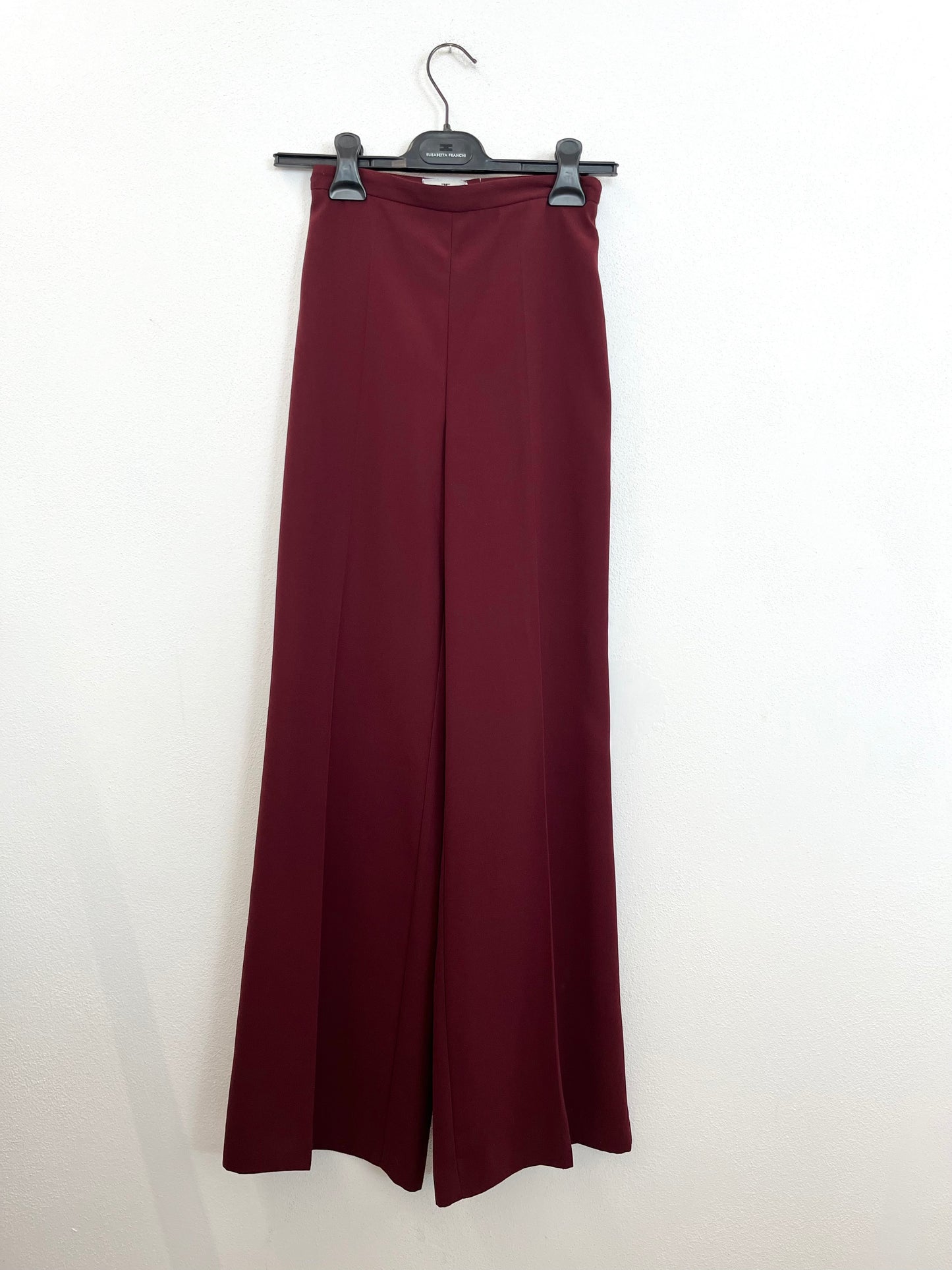 Pantaloni Elisabetta Franchi Palazzo Fluidi Minimal