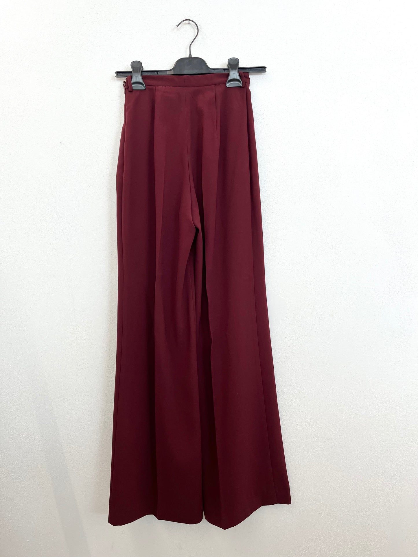 Pantaloni Elisabetta Franchi Palazzo Fluidi Minimal