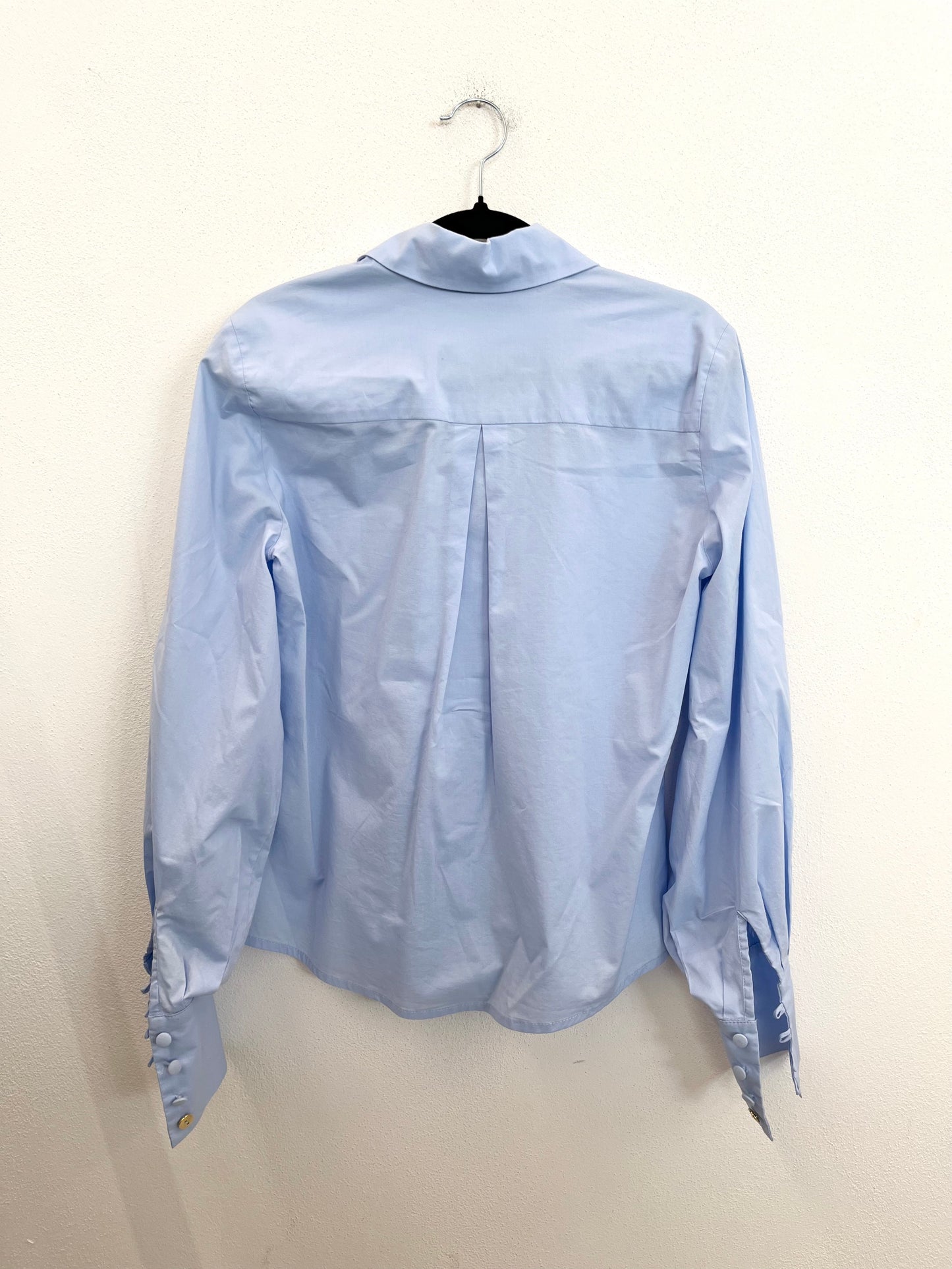 Camicia 961 Milano Sartoriale Azzurra con Polsini Scultorei