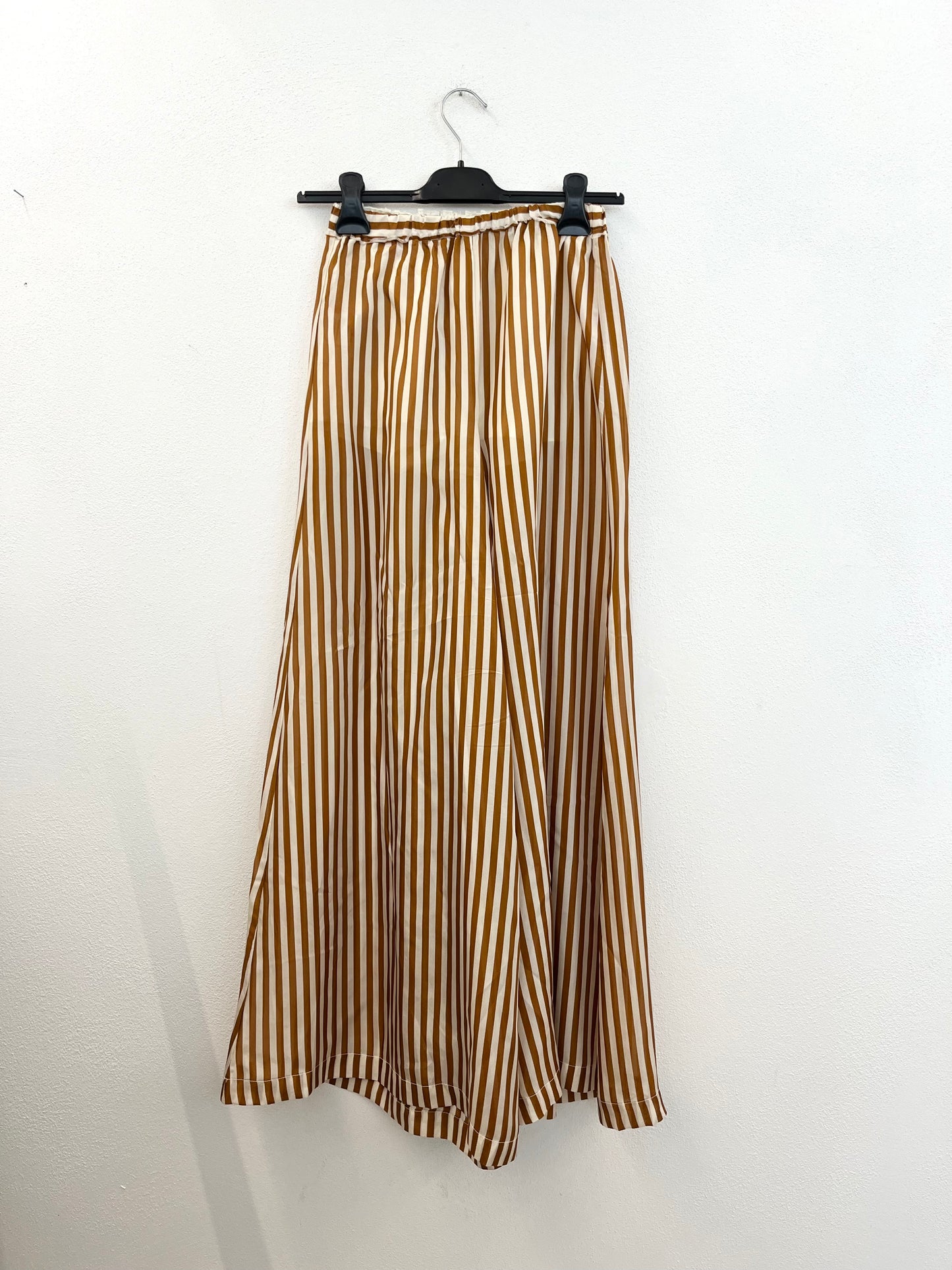 Pantaloni Jucca a palazzo a righe verticali