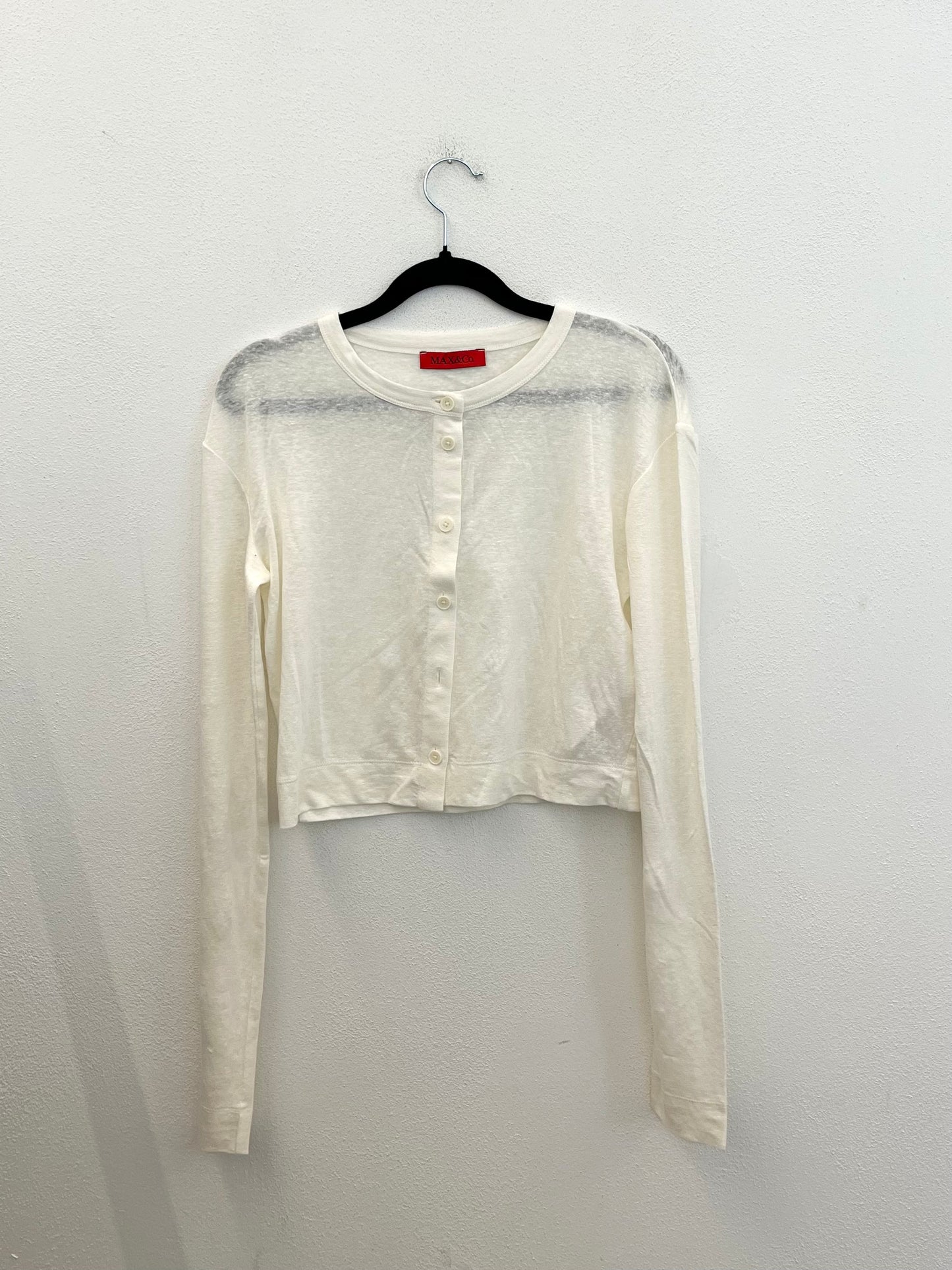 Cardigan MAX&Co. crop in maglia fine