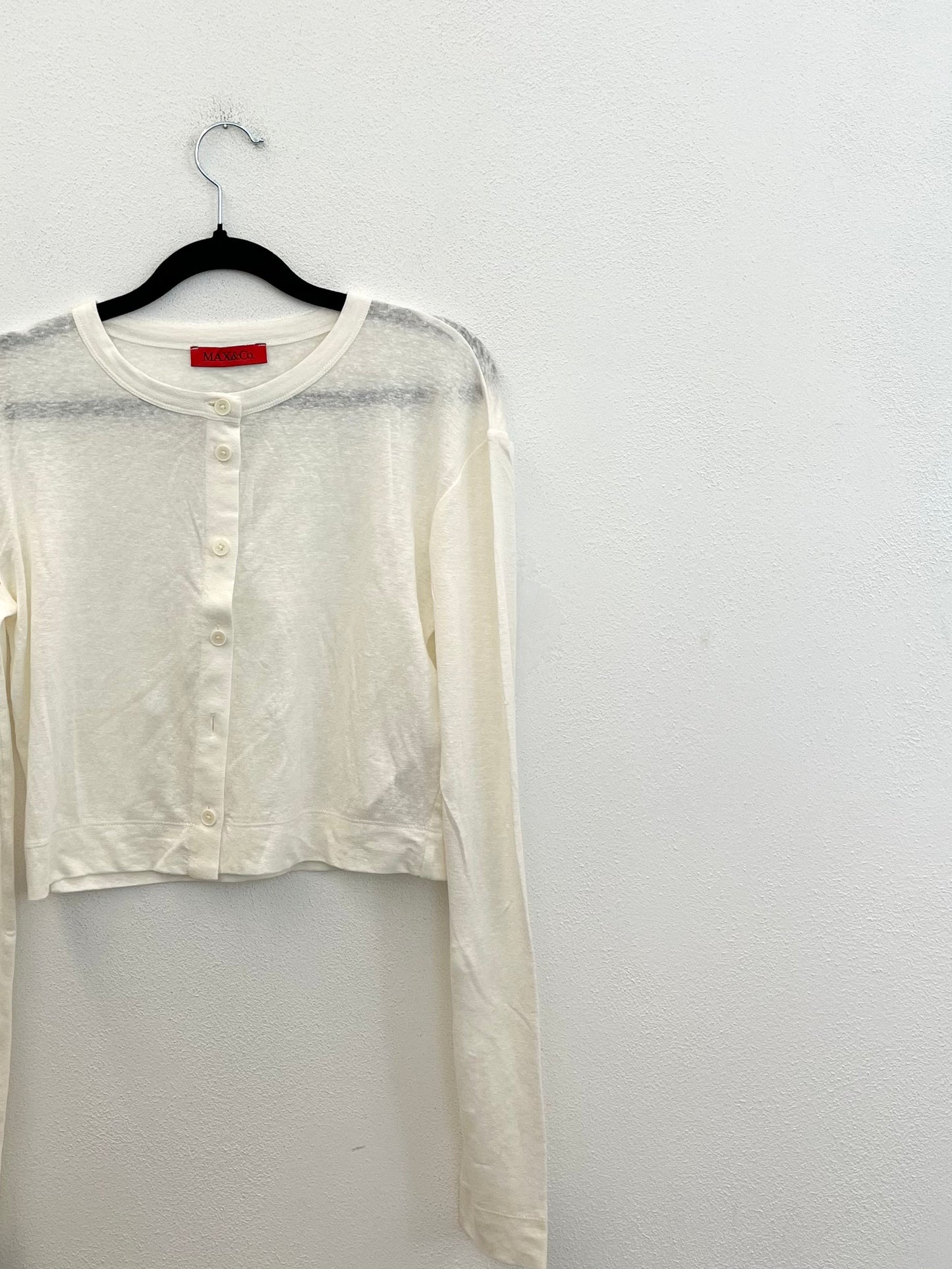 Cardigan MAX&Co. crop in maglia fine