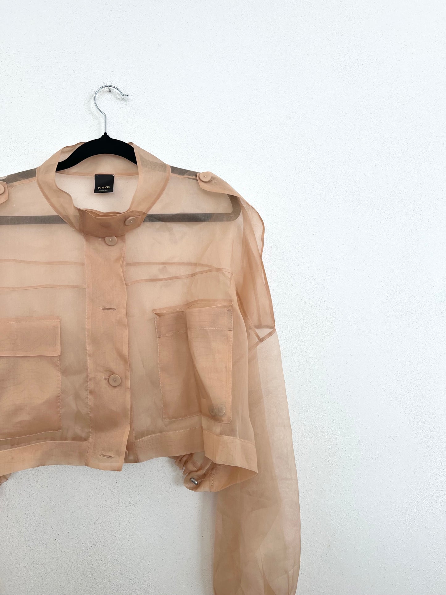 Giacca Corta Pinko in Organza