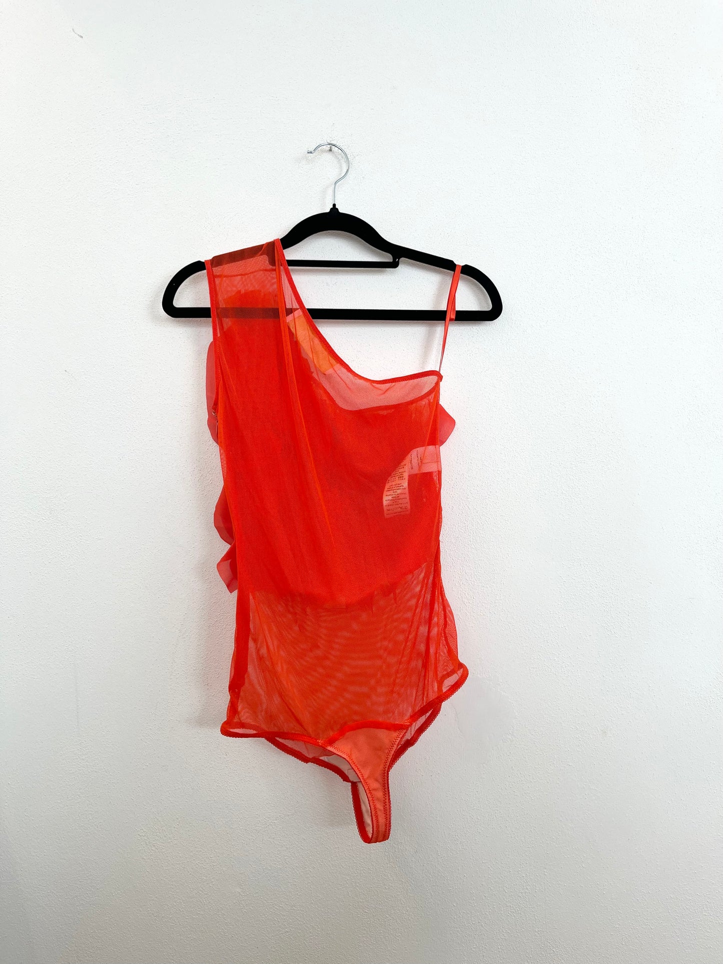 Body Elisabetta Franchi Monospalla con Volant