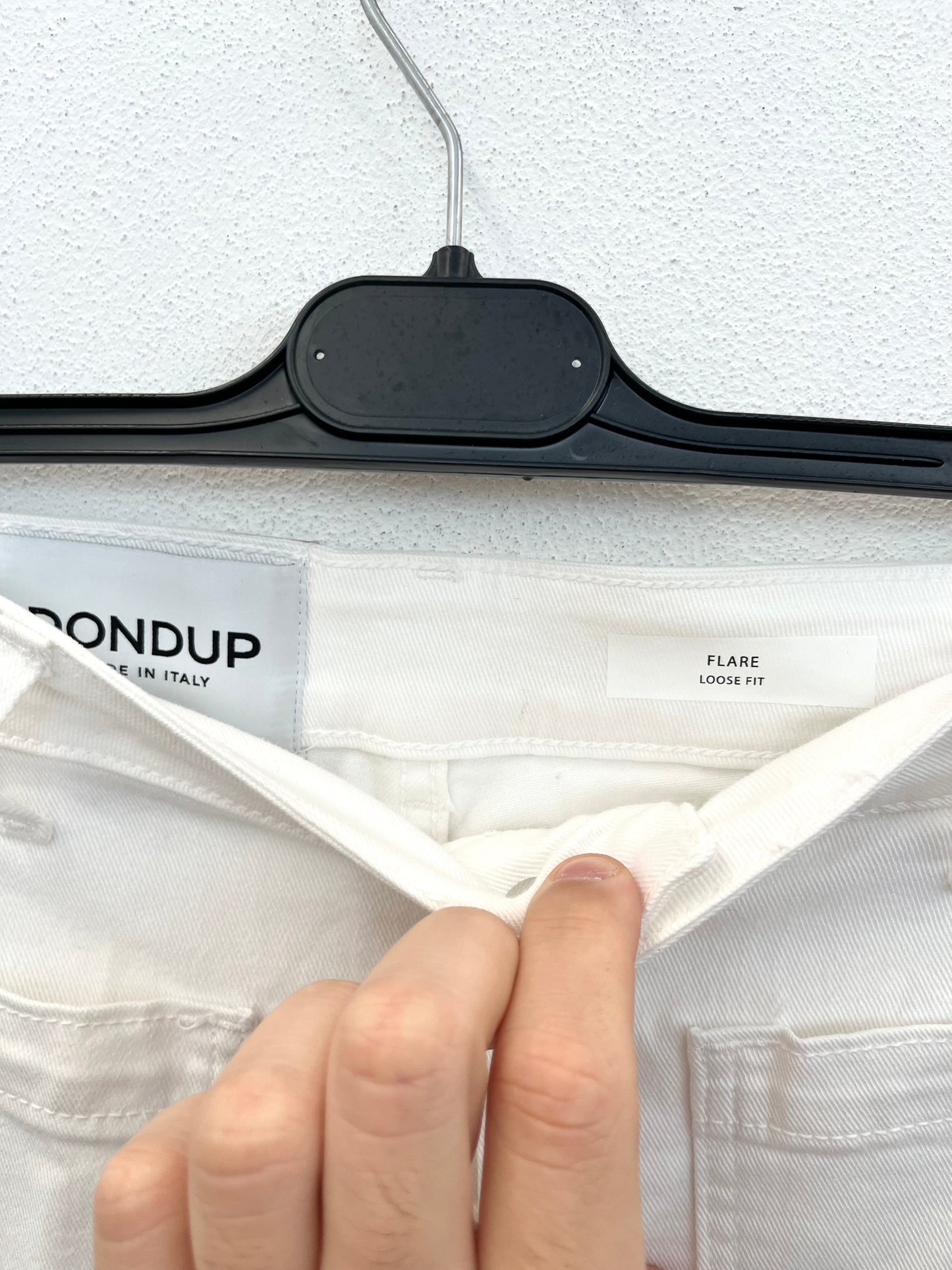Pantaloni DonDup in denim a zampa d'elefante