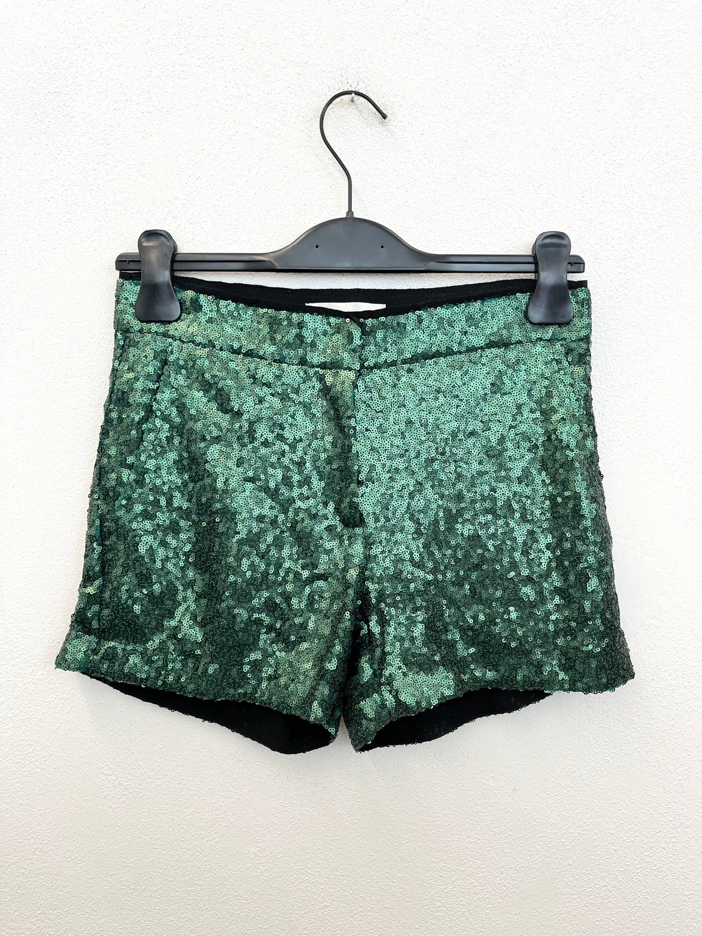 Shorts Ermanno sartoriali di paillettes