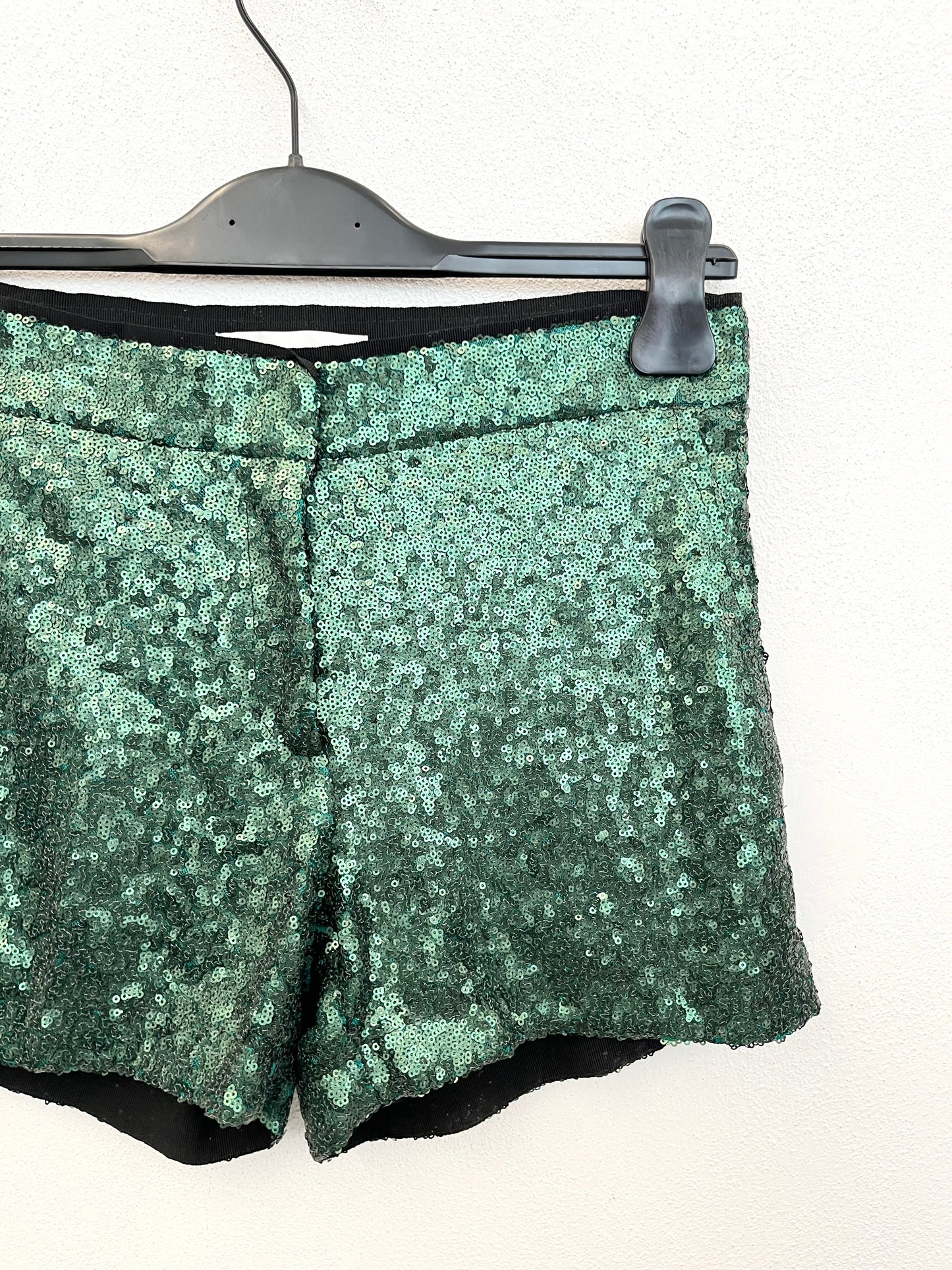 Shorts Ermanno sartoriali di paillettes