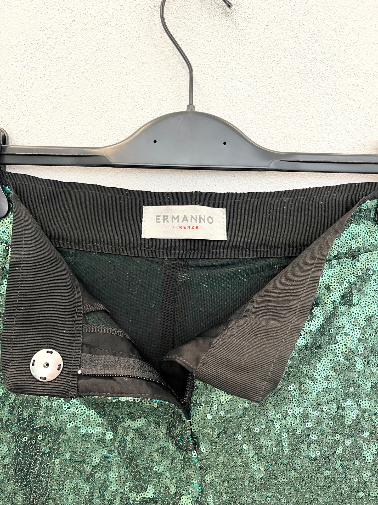 Shorts Ermanno sartoriali di paillettes