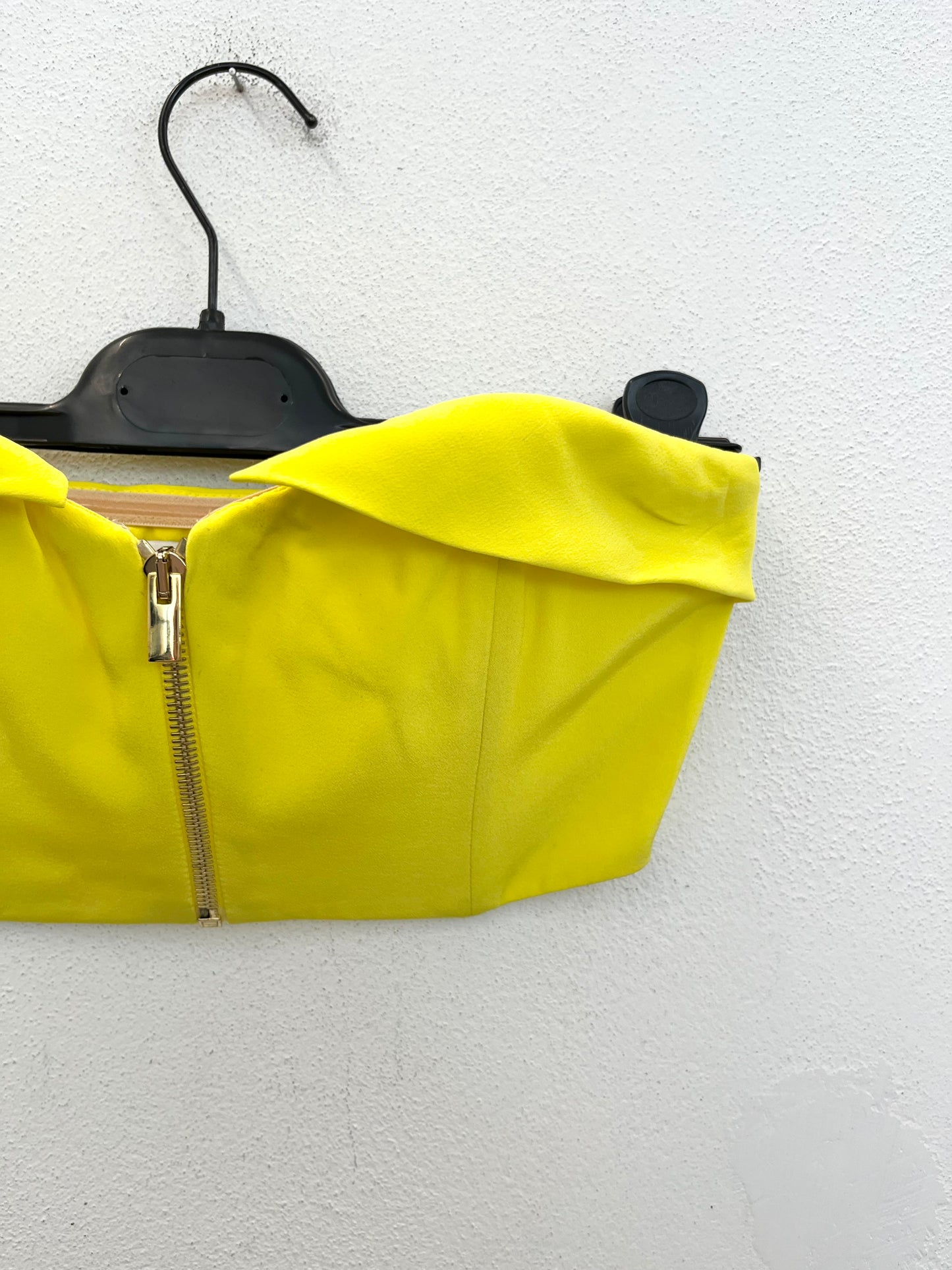 Top De Santis a bustier drappeggiato