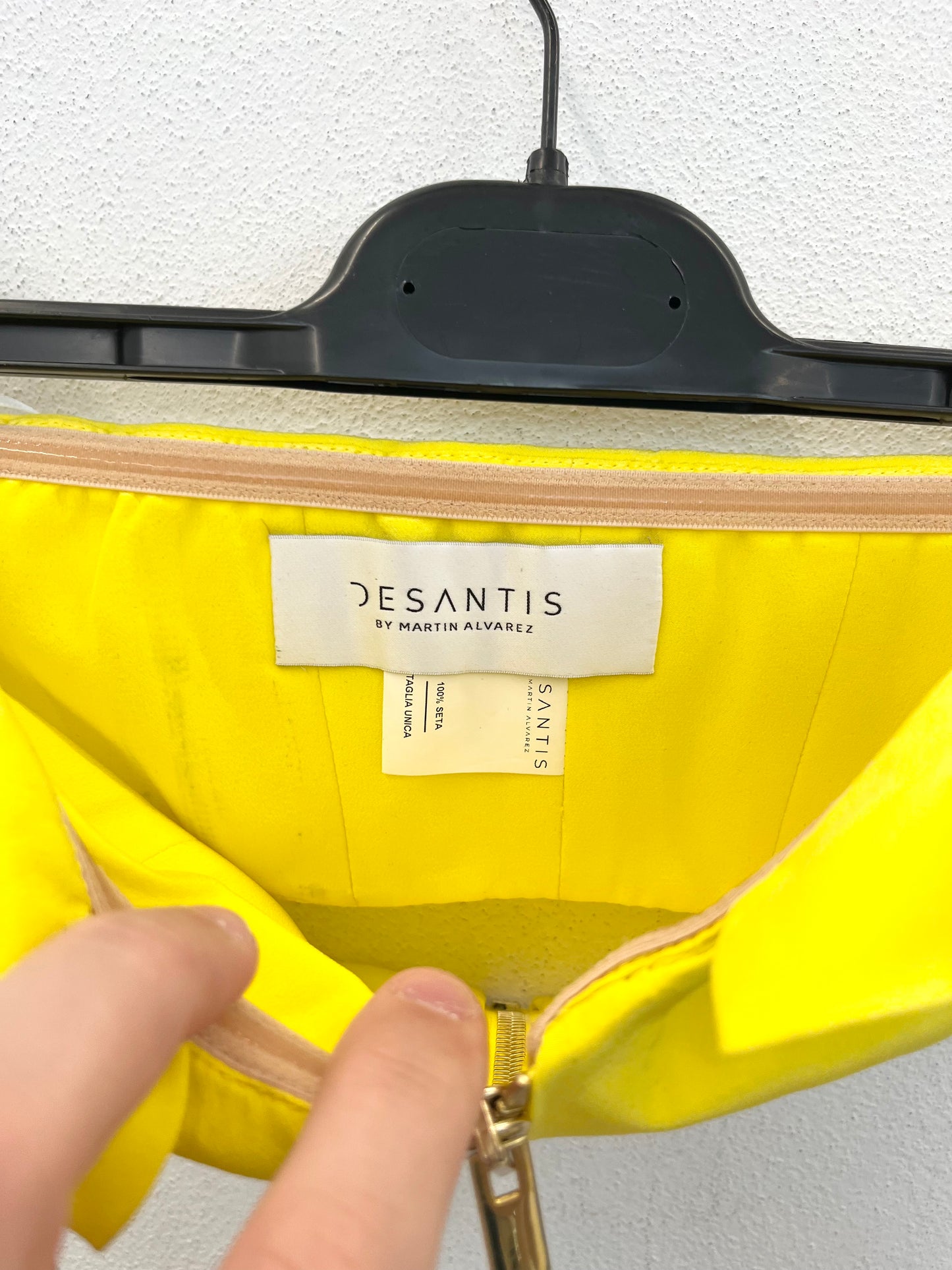 Top De Santis a bustier drappeggiato