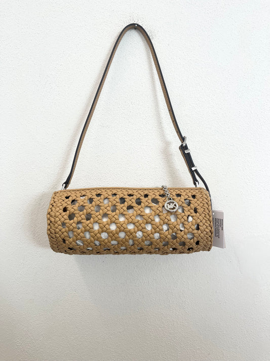 Borsa Michael Kors a cilindro intrecciata con tracolla