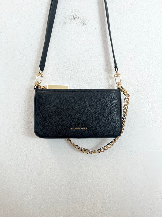 Borsa crossbody Michael Kors in pelle martellata con catena