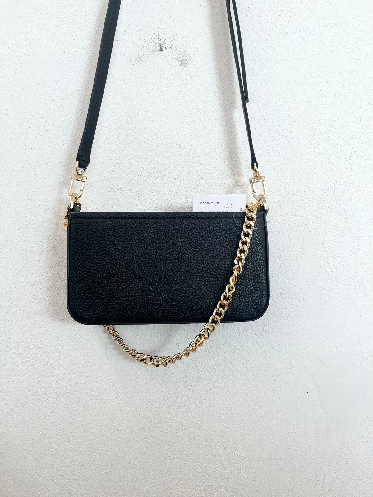 Borsa crossbody Michael Kors in pelle martellata con catena