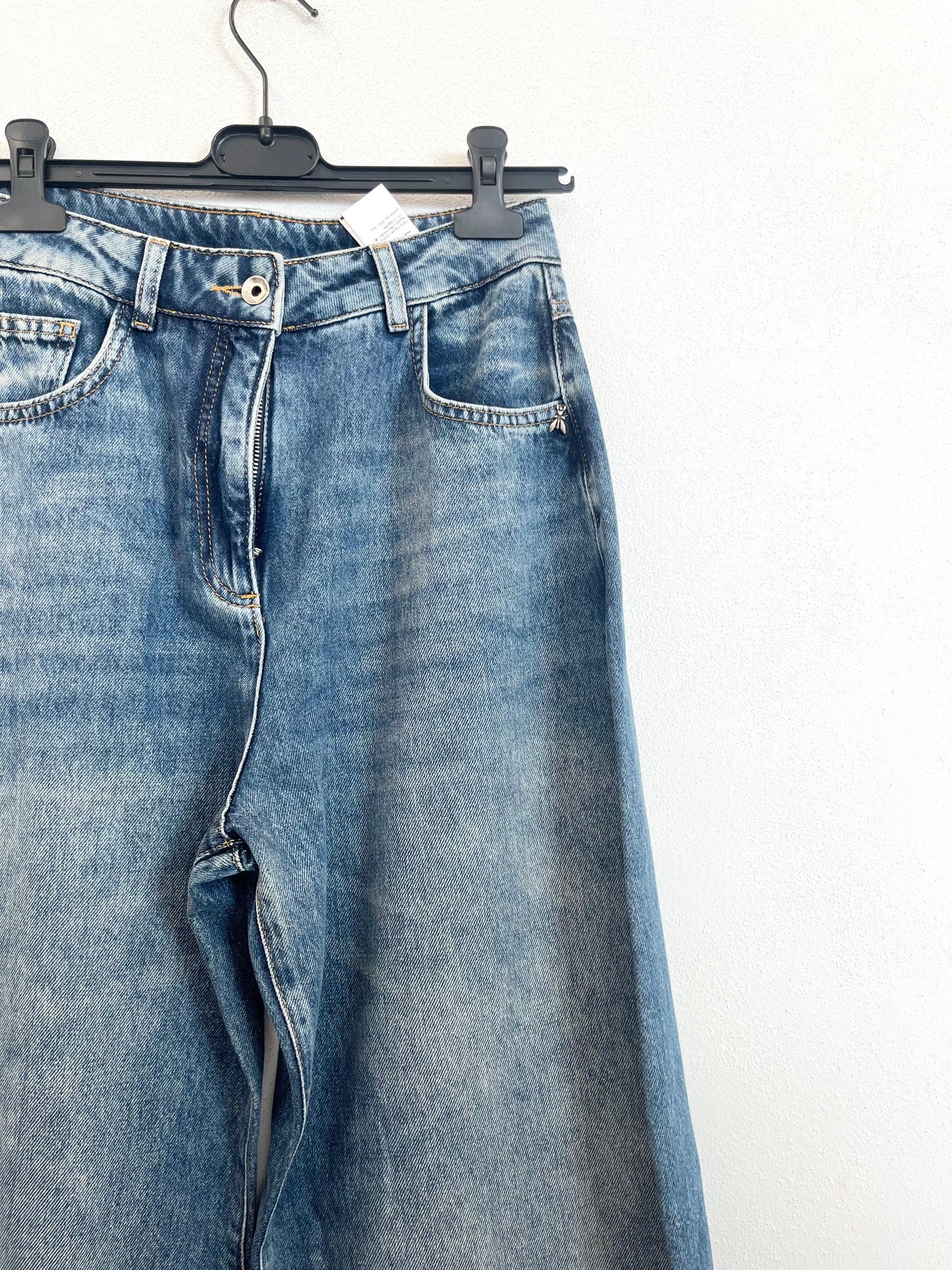 Jeans balloon Premium Denim fit ad alta vita