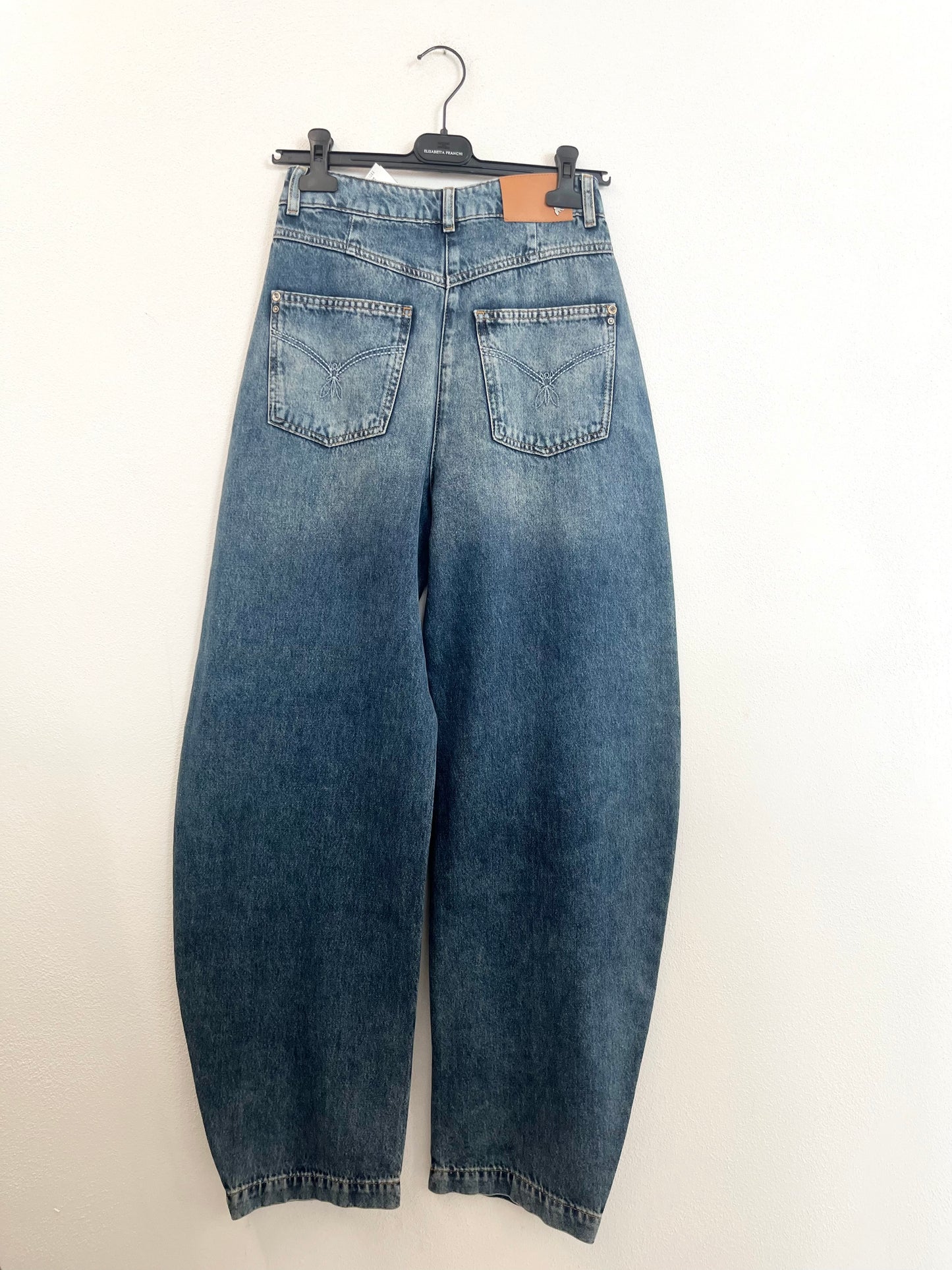 Jeans balloon Premium Denim fit ad alta vita