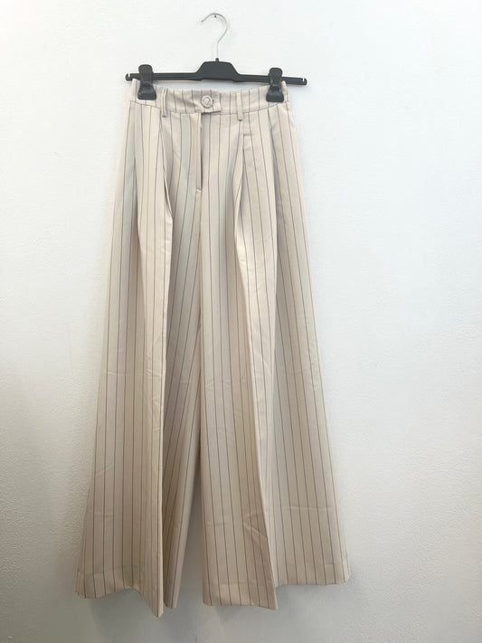 Pantaloni palazzo Olla Pareg a vita alta