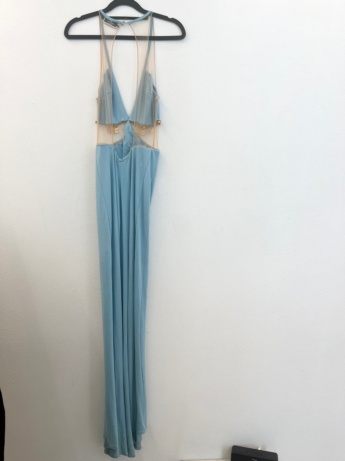 Abito lungo Elisabetta Franchi da sera cut-out