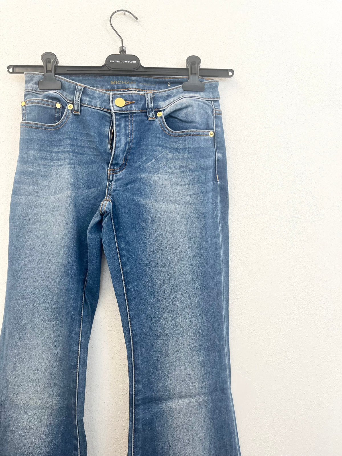 Jeans Flare Lavaggio Medio Michael Kors