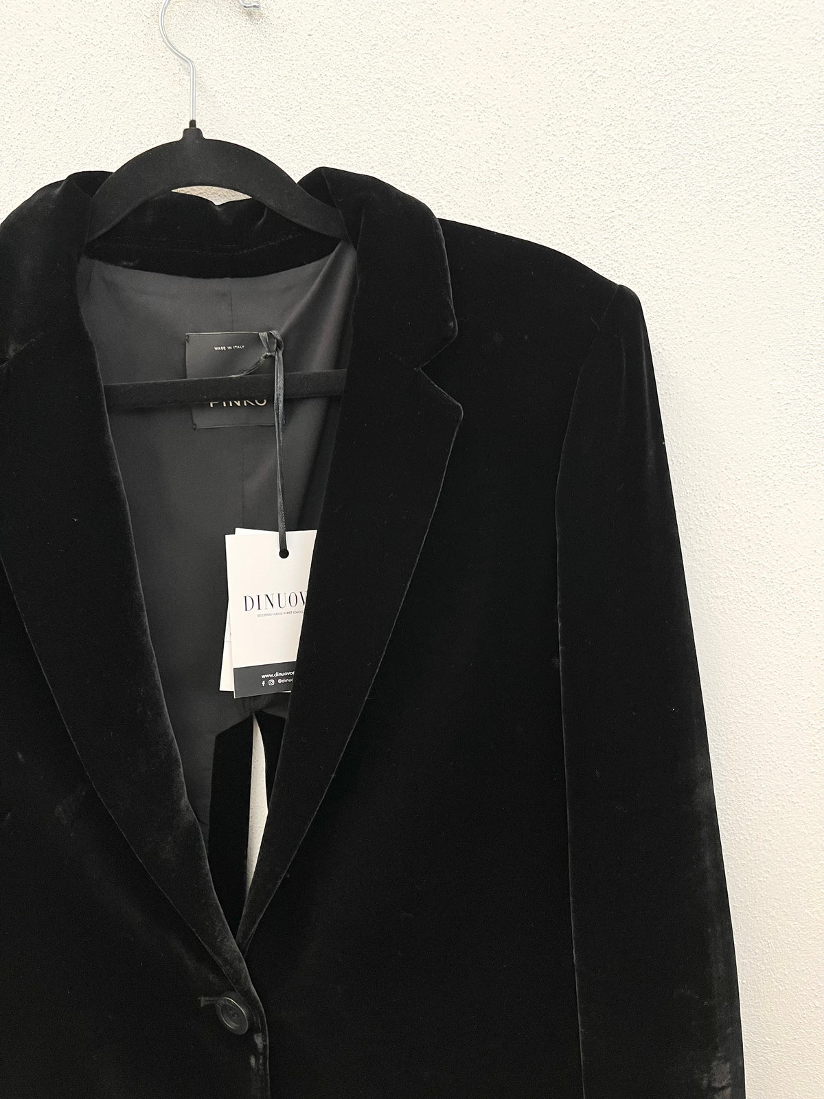 Blazer Pinko Monopetto in Velluto