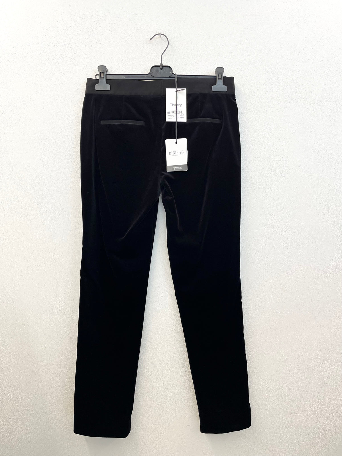 Pantaloni Theory Eleganti in Velluto