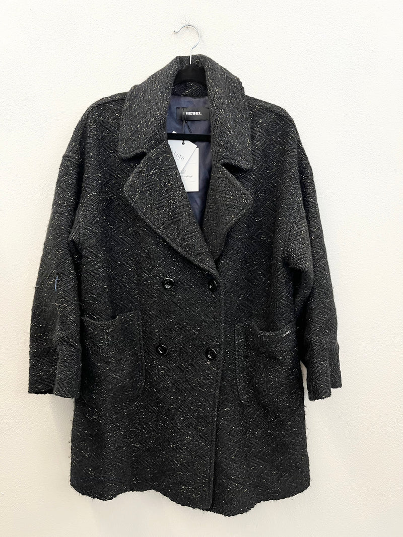 Cappotto Diesel Doppio Petto Bouclé